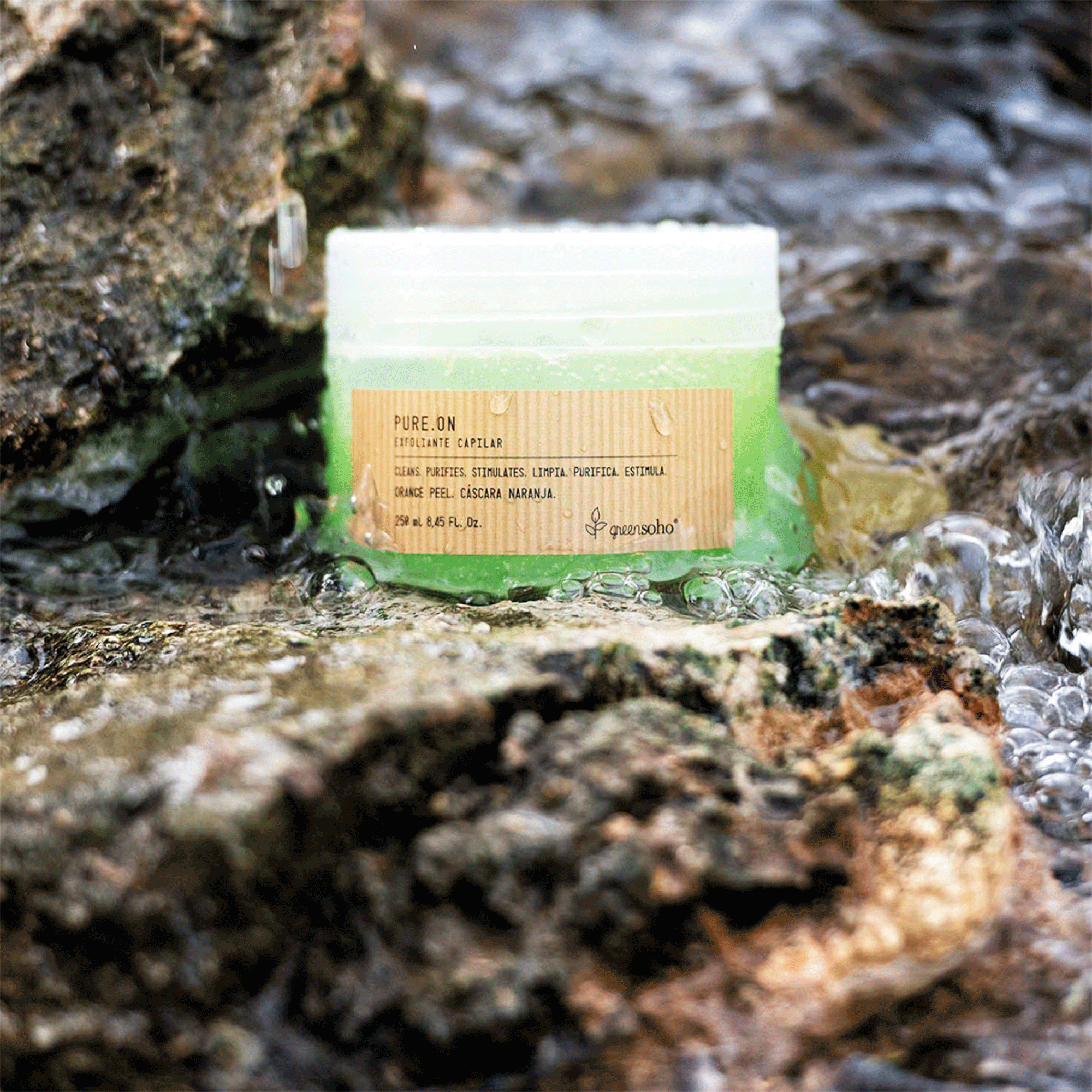 Скраб для кожи головы Greensoho Pure.On Exfoliante