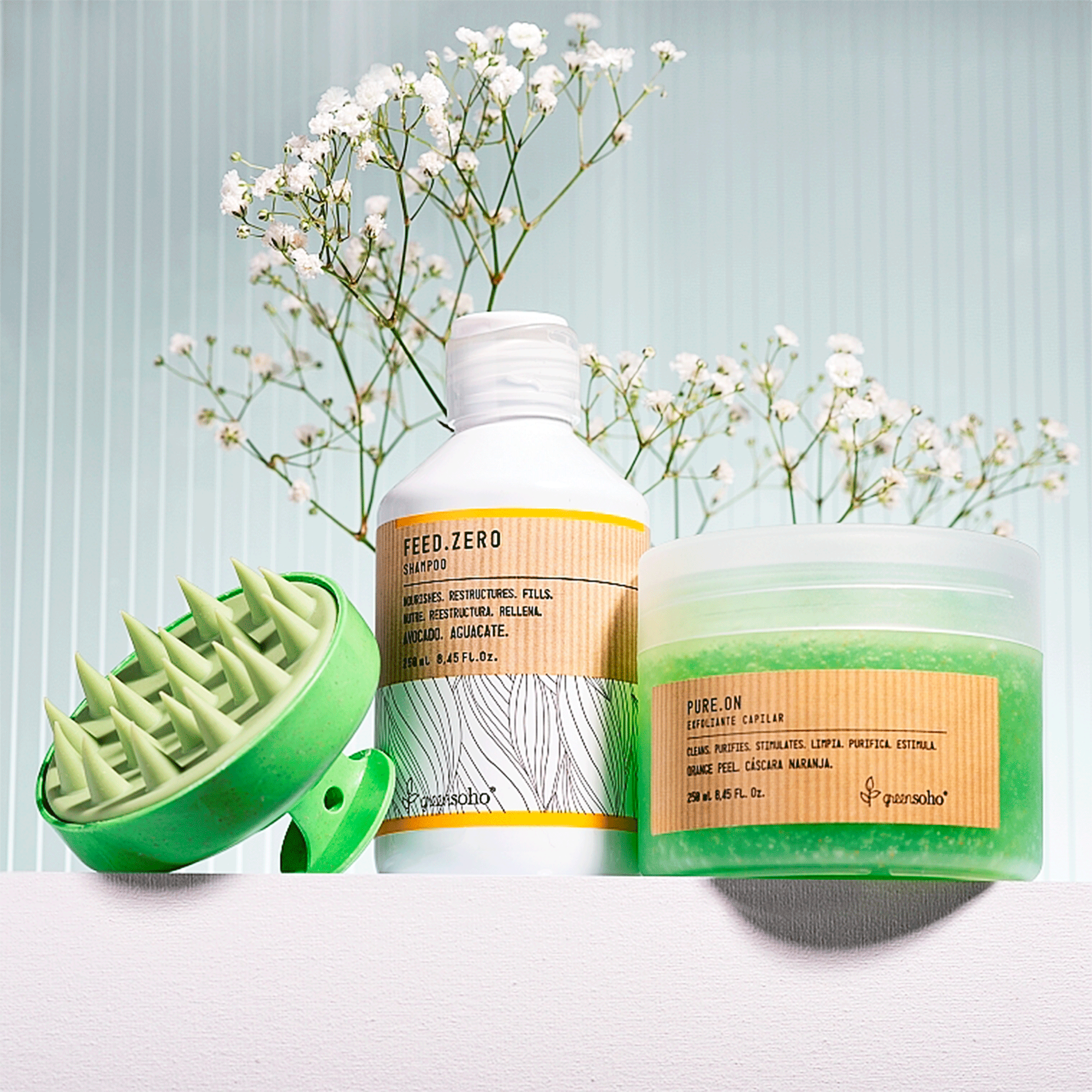 Скраб для кожи головы Greensoho Pure.On Exfoliante
