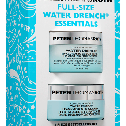 Набор Peter Thomas Roth Full Size Water Drench Essentials Moisturizer & Eye Patches Gift Set
