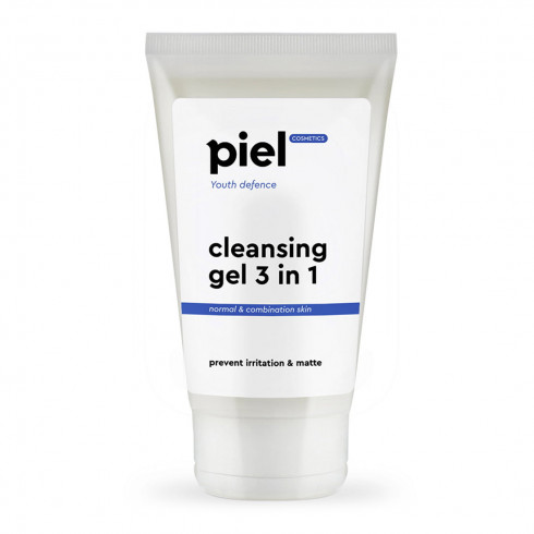 Гель для умывания нормальной и комбинированной кожи Piel Cosmetics Cleansing Gel 3 in 1
