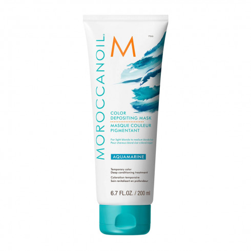Маска для волосся Moroccanoil Color Depositing Mask Aquamarine