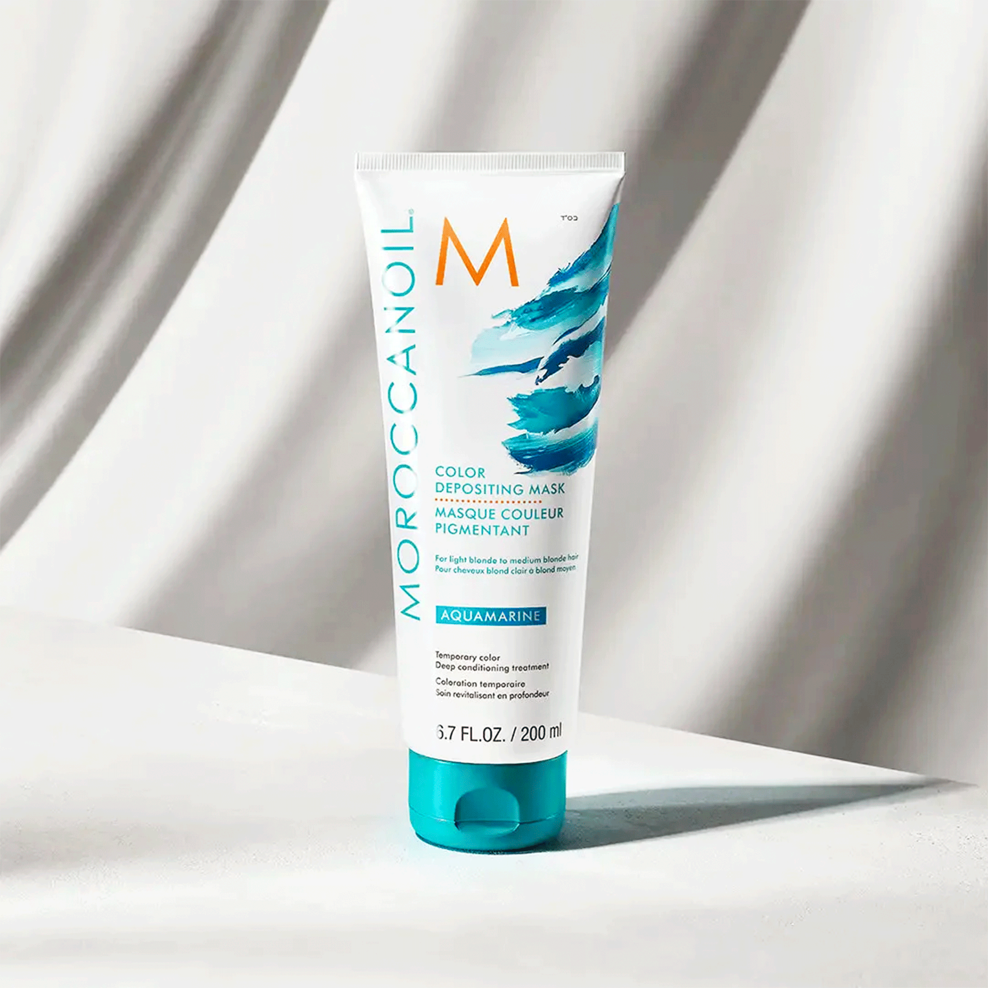 Маска для волосся Moroccanoil Color Depositing Mask Aquamarine