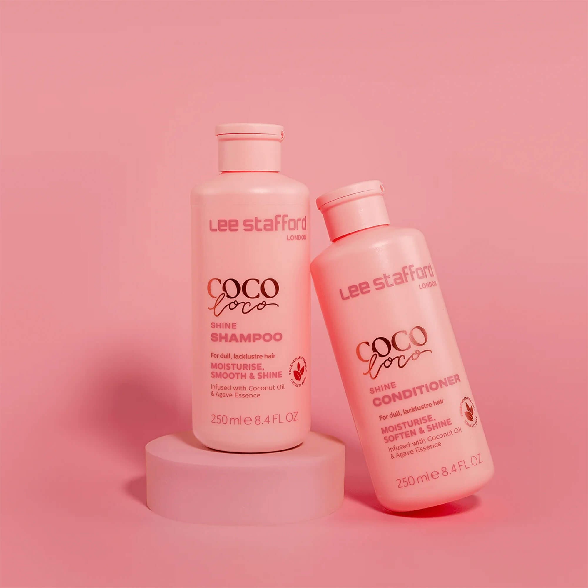 Шампунь для сияния с кокосовым маслом Lee Stafford Coco Loco Shine Shampoo