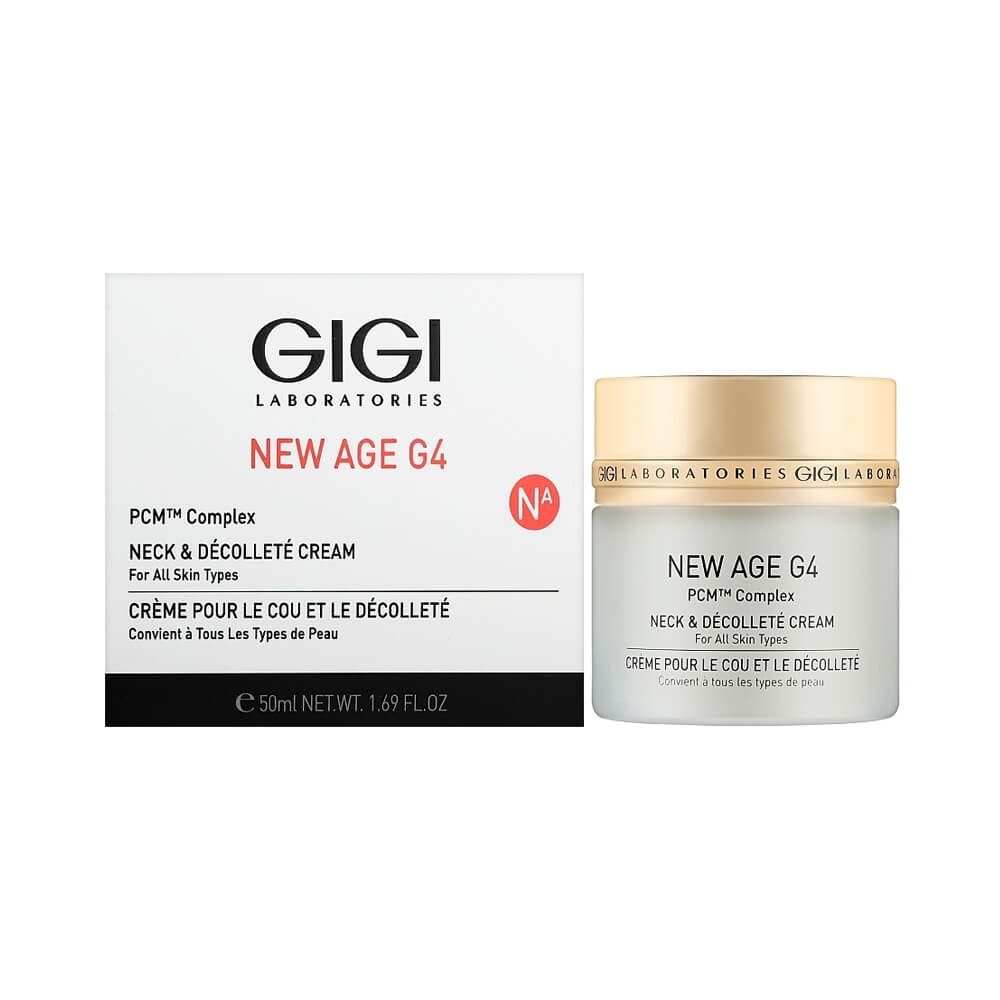 Зміцнюючий крем для шиї та декольте GIGI New Age G4 Neck & Decolte Cream