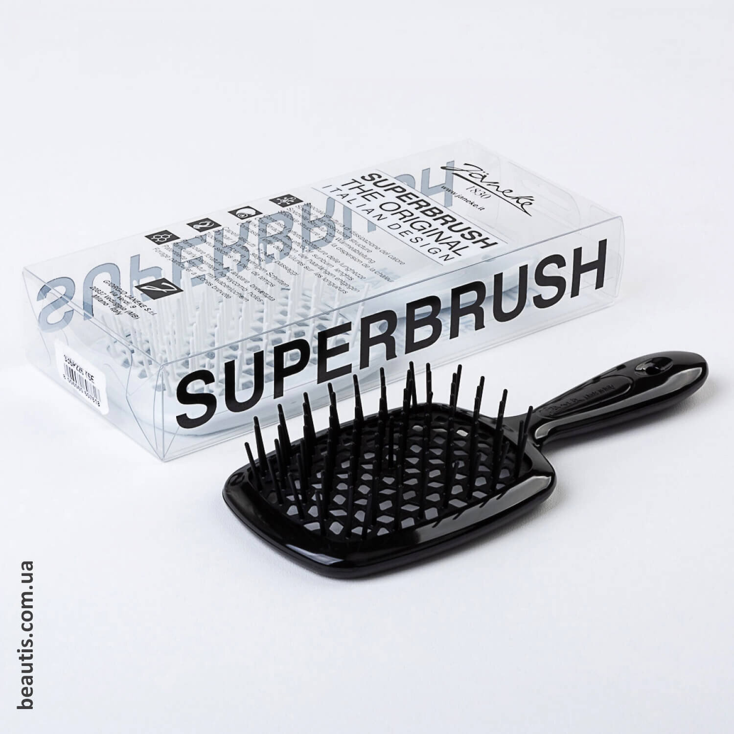 Гребінець Janeke Superbrush Carbon Line