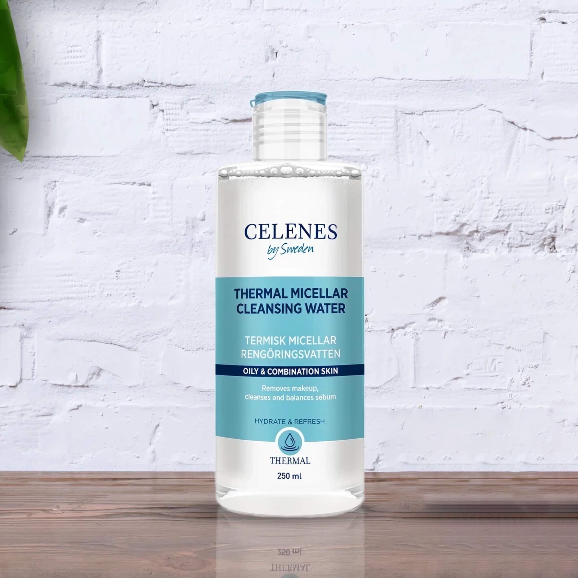 Термальна міцелярна вода для жирної та комбінованої шкіри Celenes Micellar Water Oily and Combination Skin