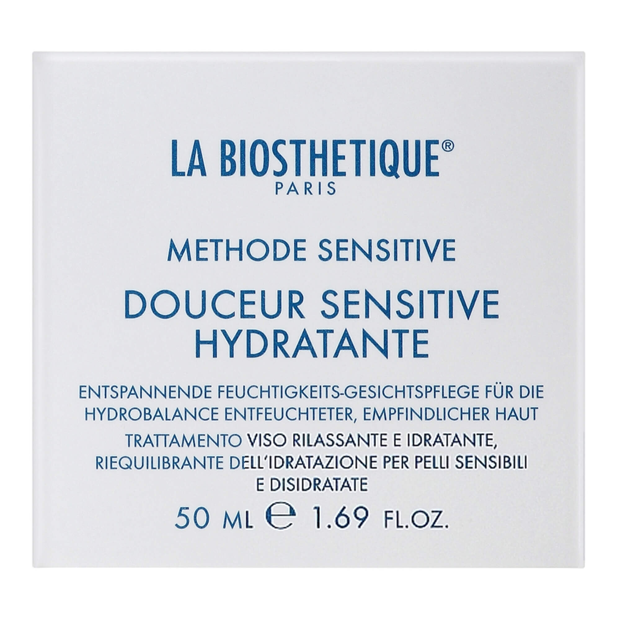 Крем регенерирующий и увлажняющий La Biosthetique Douceur Sensitive Hydratante