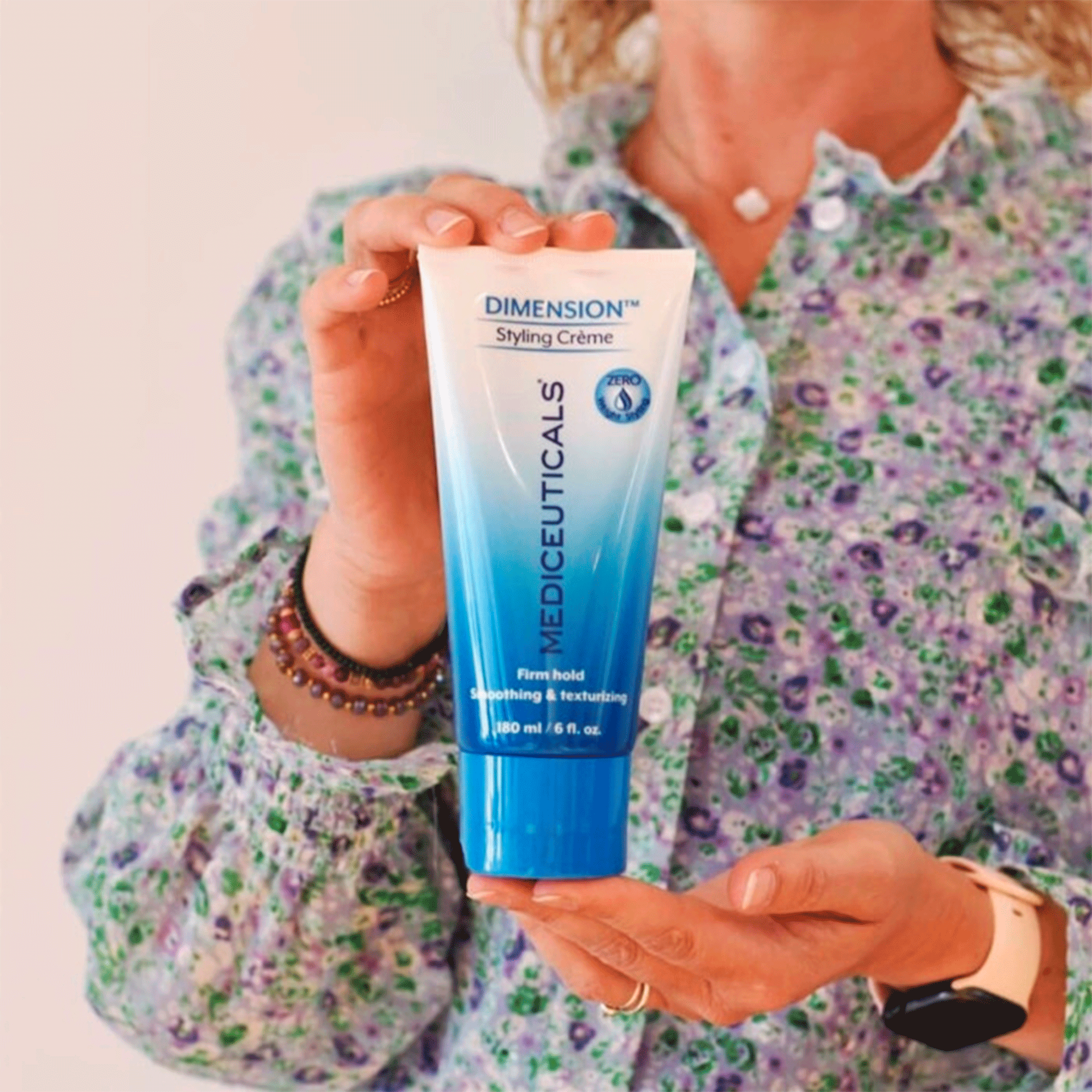 Невесомый стайлинговый крем сильной фиксации Mediceuticals Dimension Styling Cream