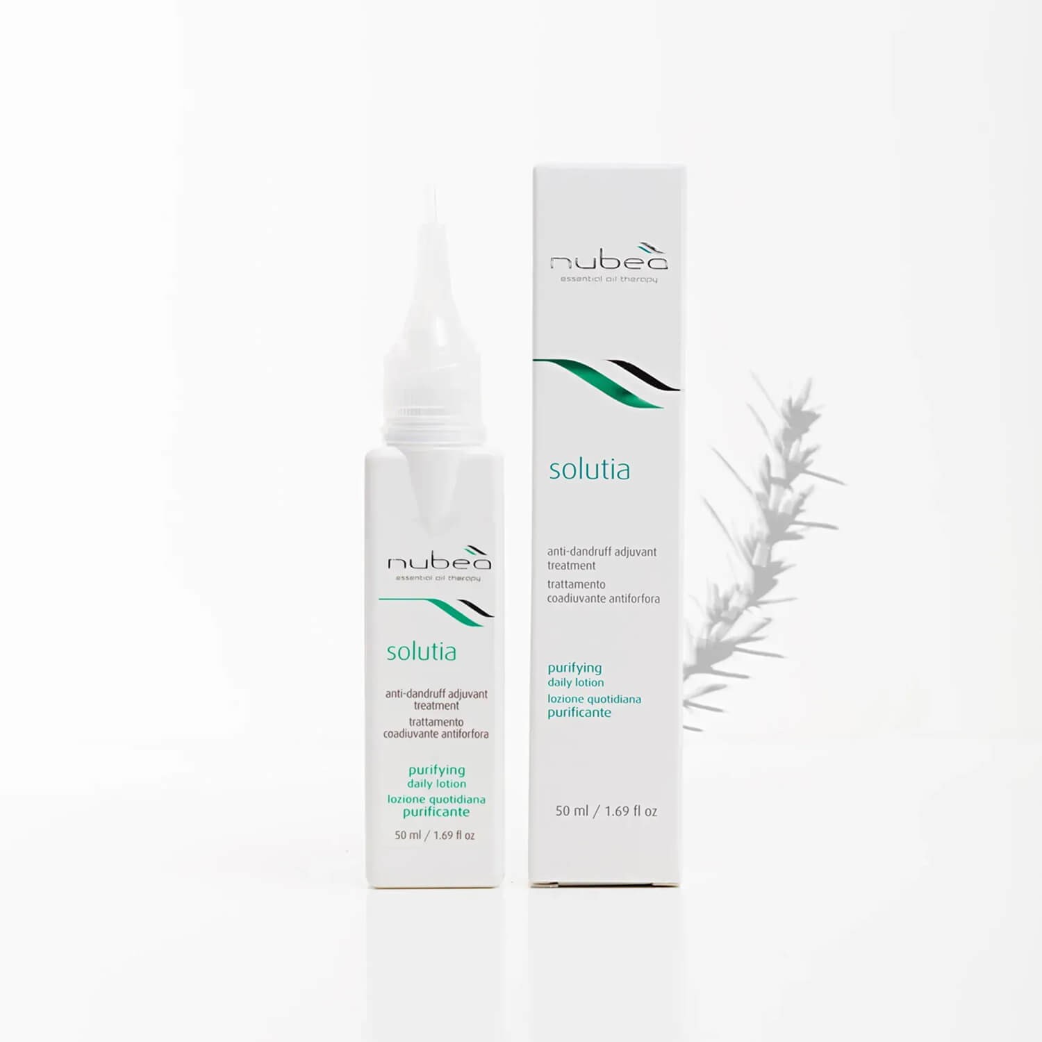 Очищающий лосьон для волос против перхоти Nubea Solutia Purify Daily Lotion 