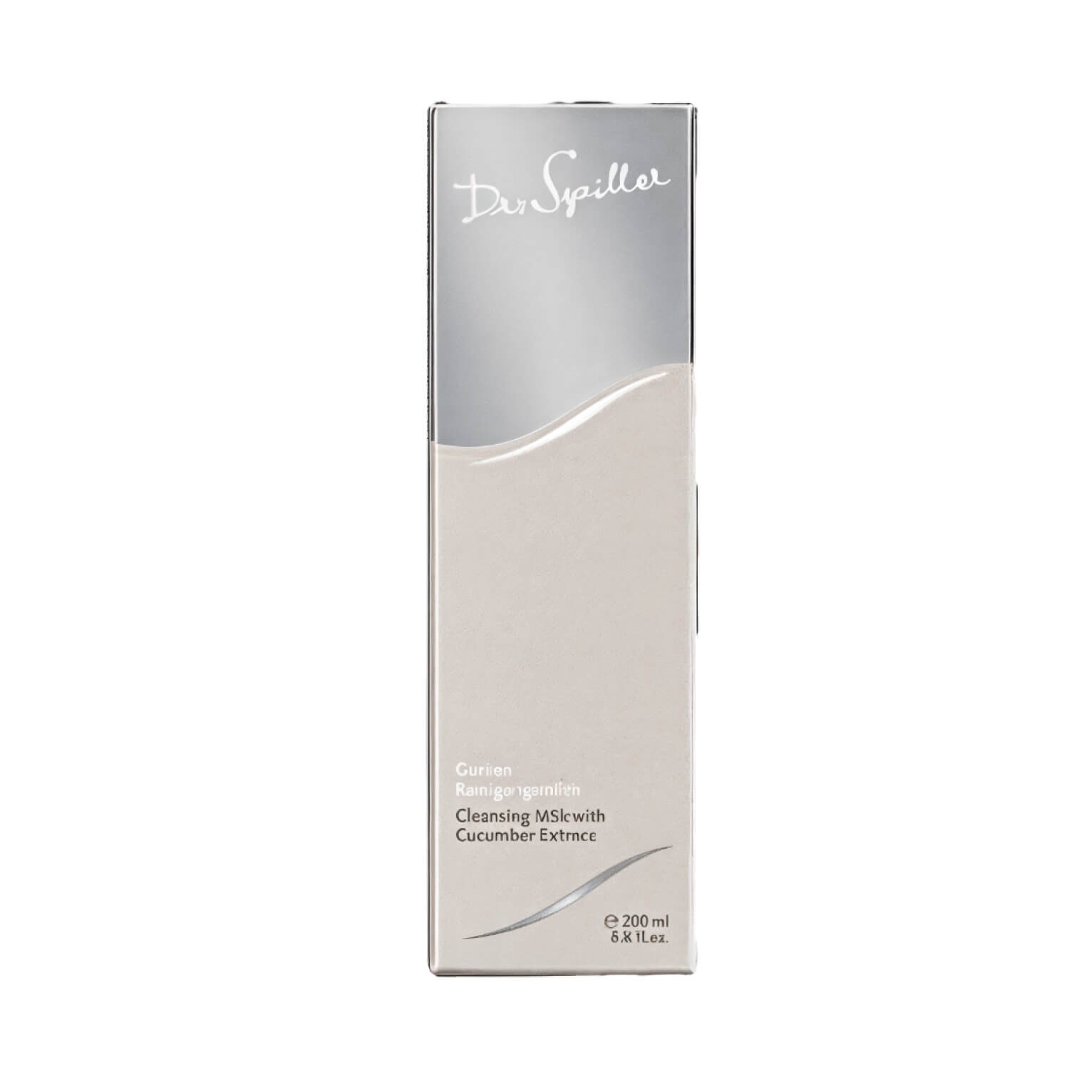 Очищающее молочко с экстрактом огурца Dr.Spiller Cleansing Milk With Cucumber Extract