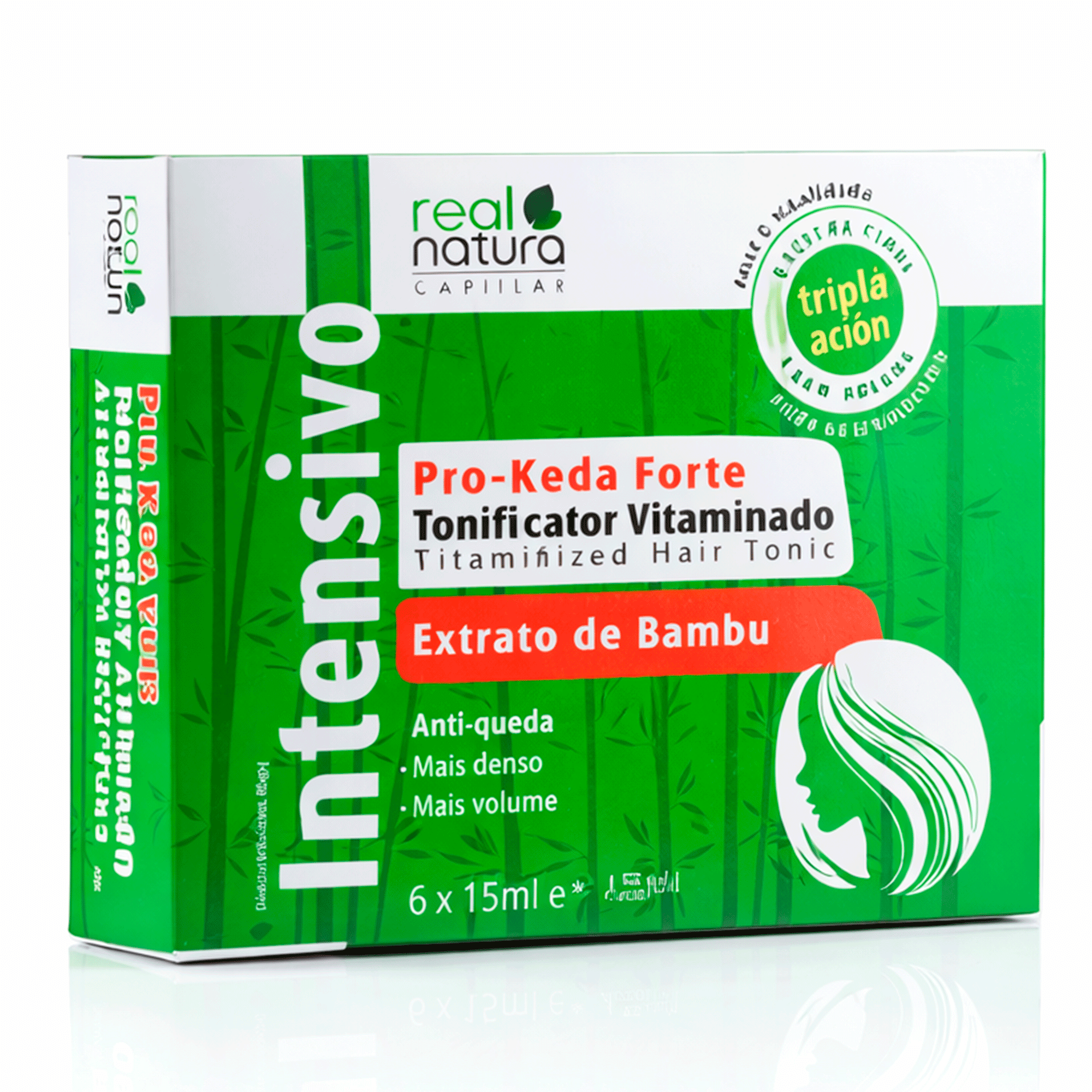 Real Natura Набор от выпадения и для роста волос