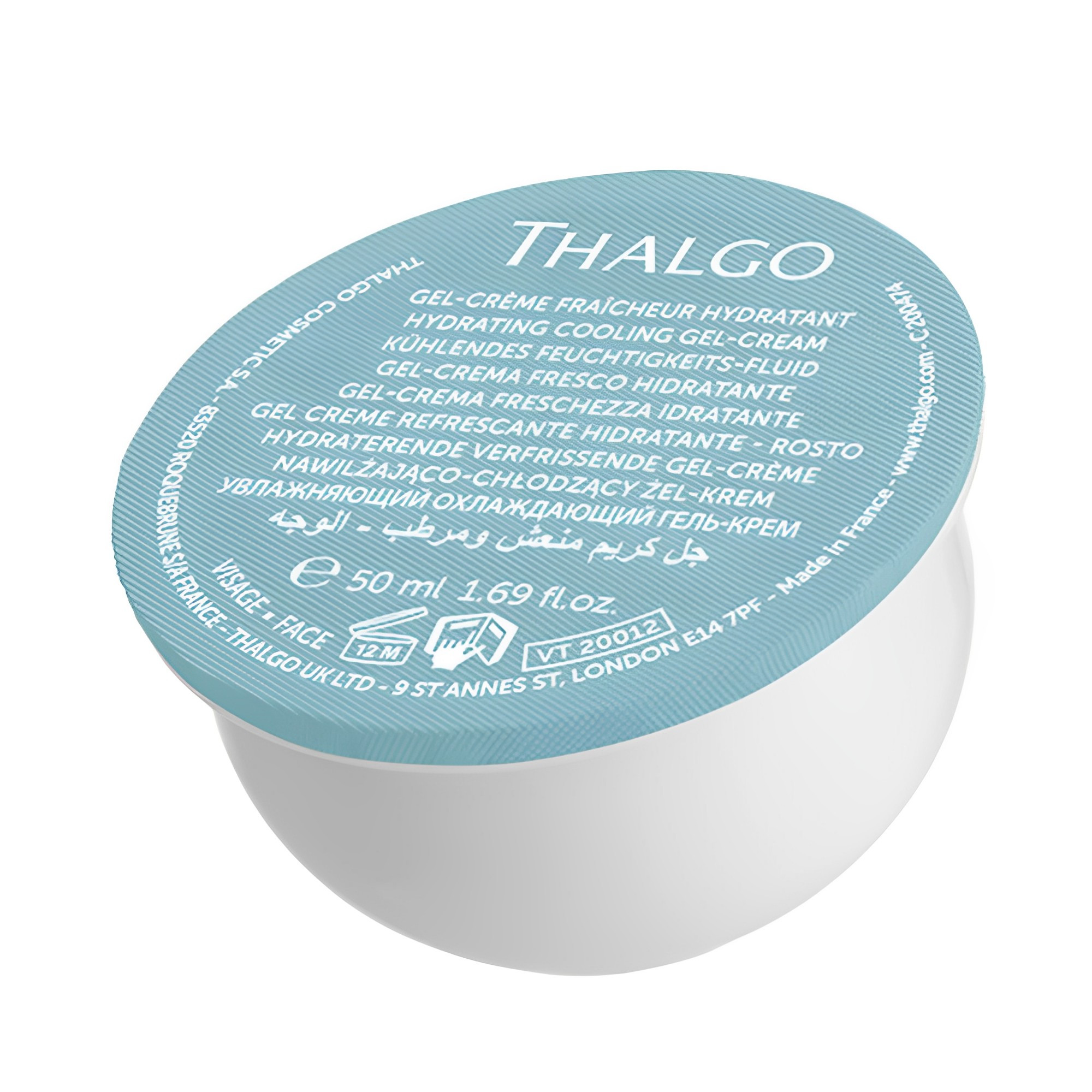 Зволожуючий охолоджуючий гель-крем для обличчя Thalgo Hydrating Cooling Gel-Cream