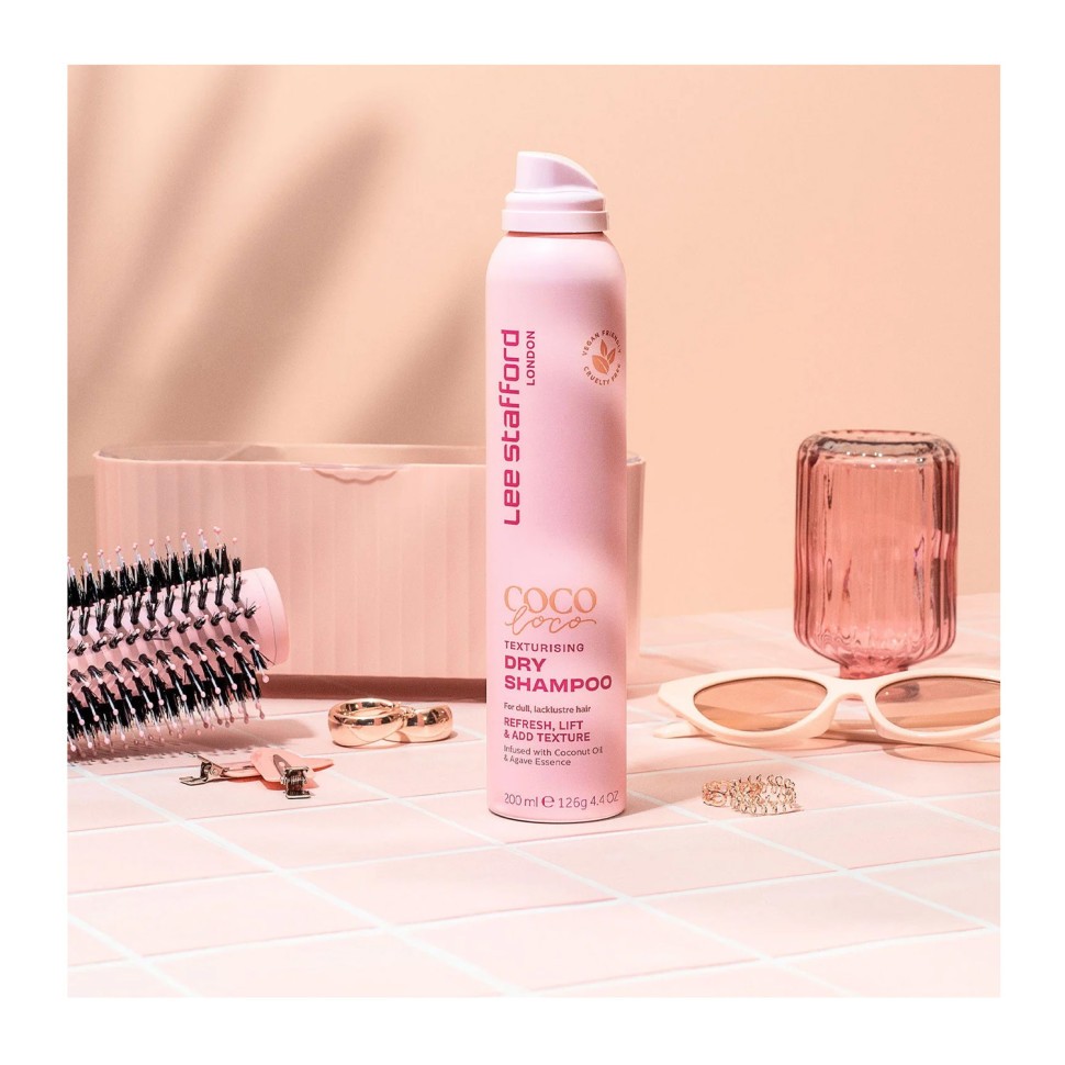 Сухой шампунь Lee Stafford Coco Loco Texturising Dry Shampoo