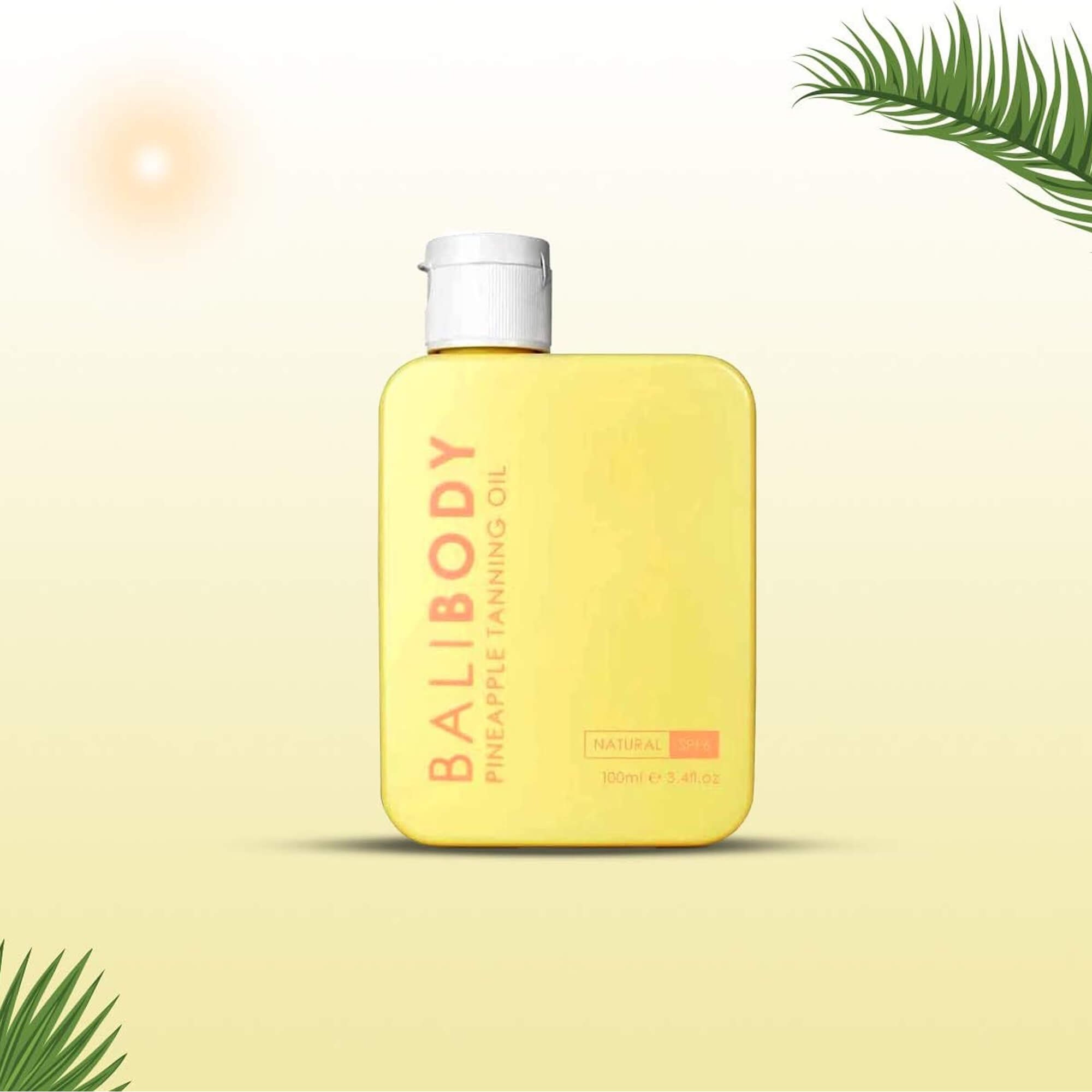 Масло для засмаги з екстрактом ананаса SPF15 Bali Body Pineapple Tanning Oil SPF15