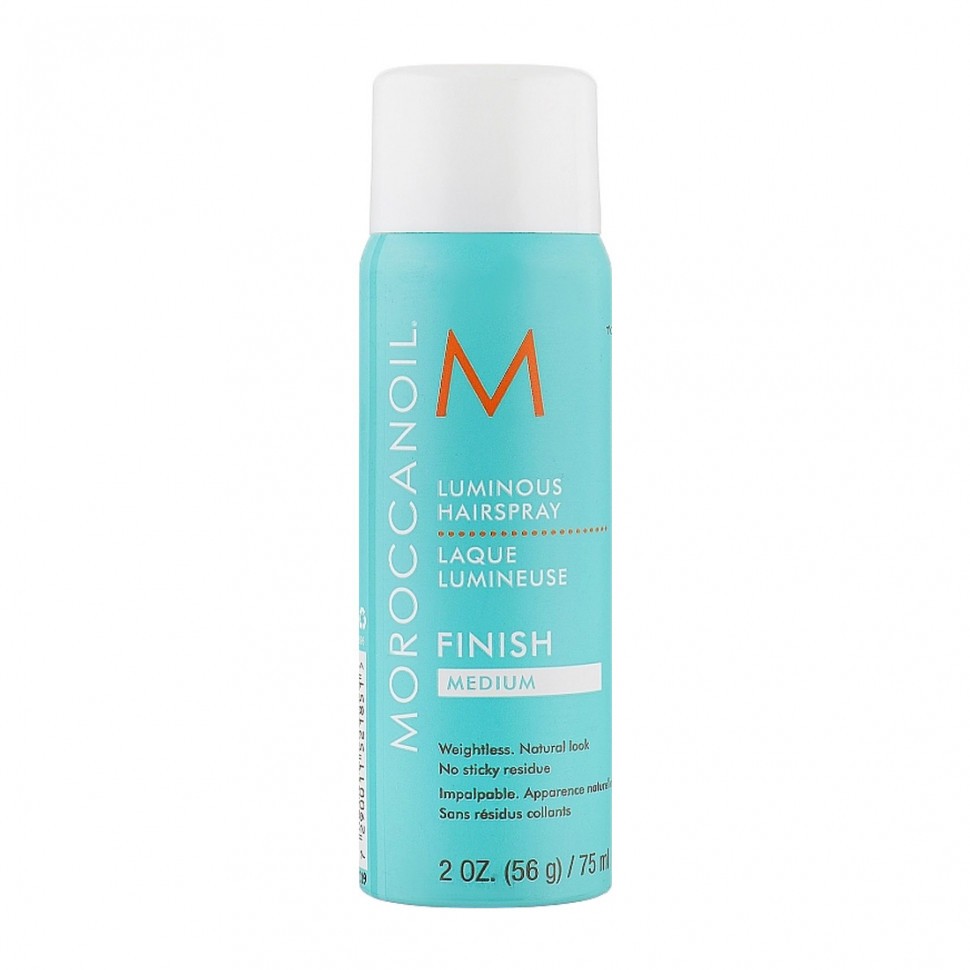 Сяючий лак для волосся середньої фіксації Moroccanoil Luminous Hair Spray Medium