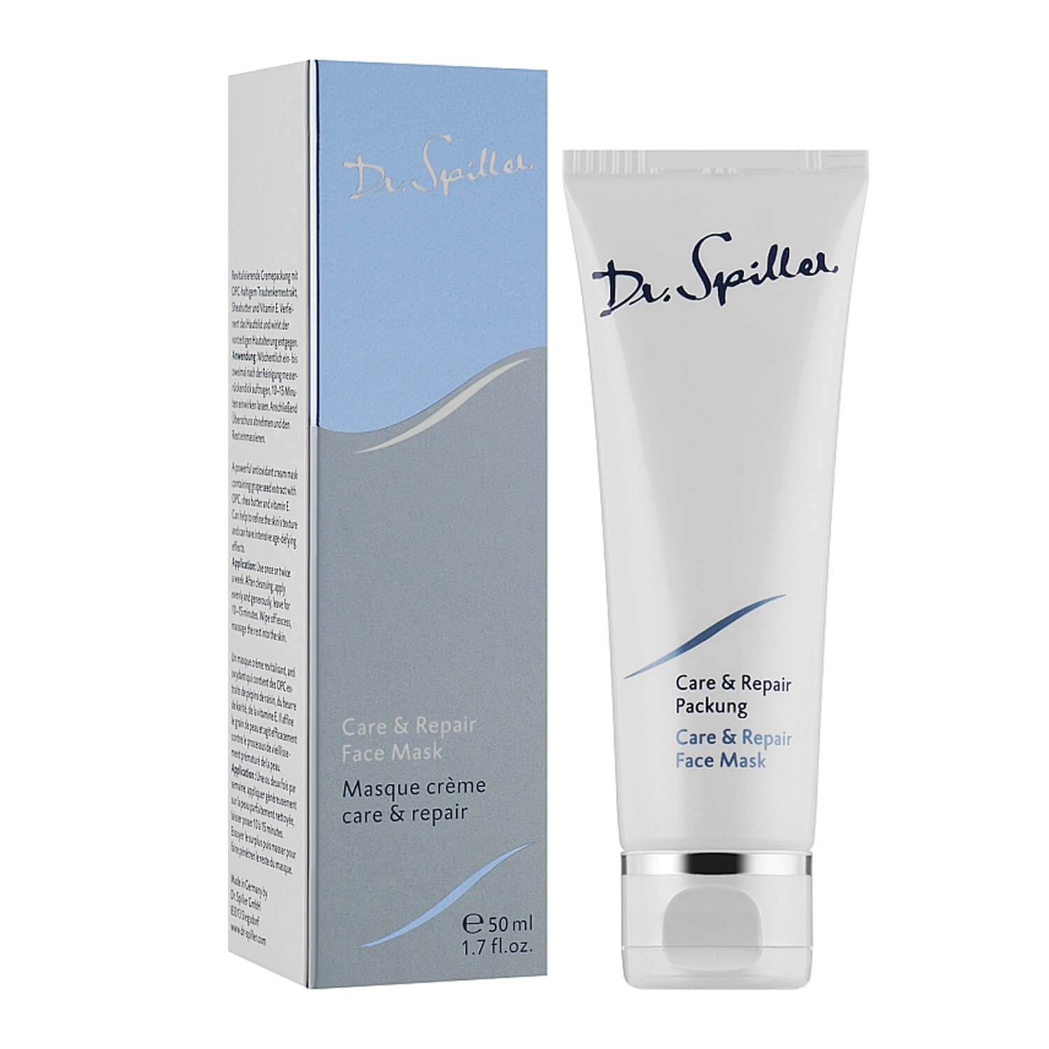 Восстанавливающая маска для молодой кожи Dr.Spiller Care & Repair Face Mask