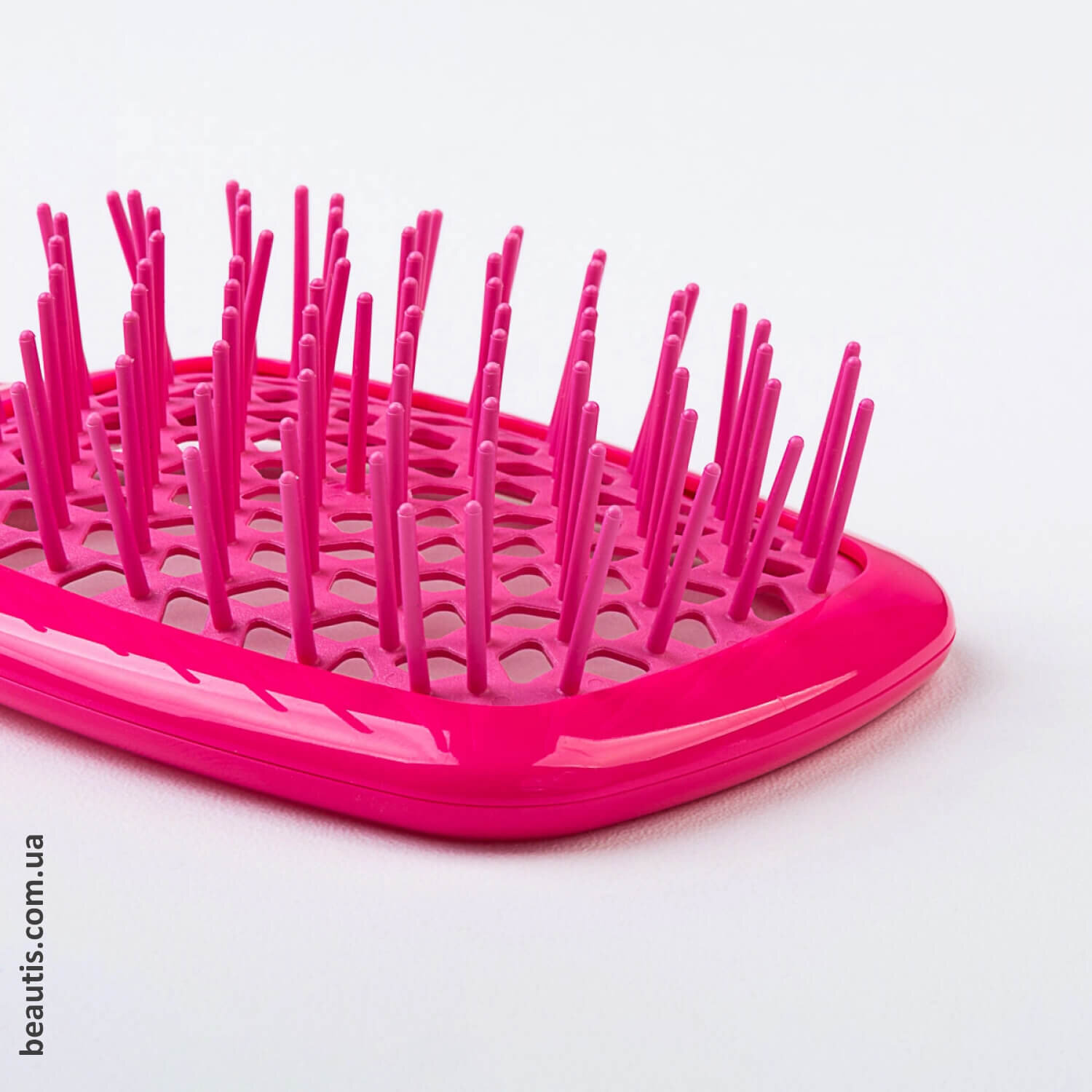 Маленький гребінець рожевий неон Janeke Superbrush Small Pink Neon 