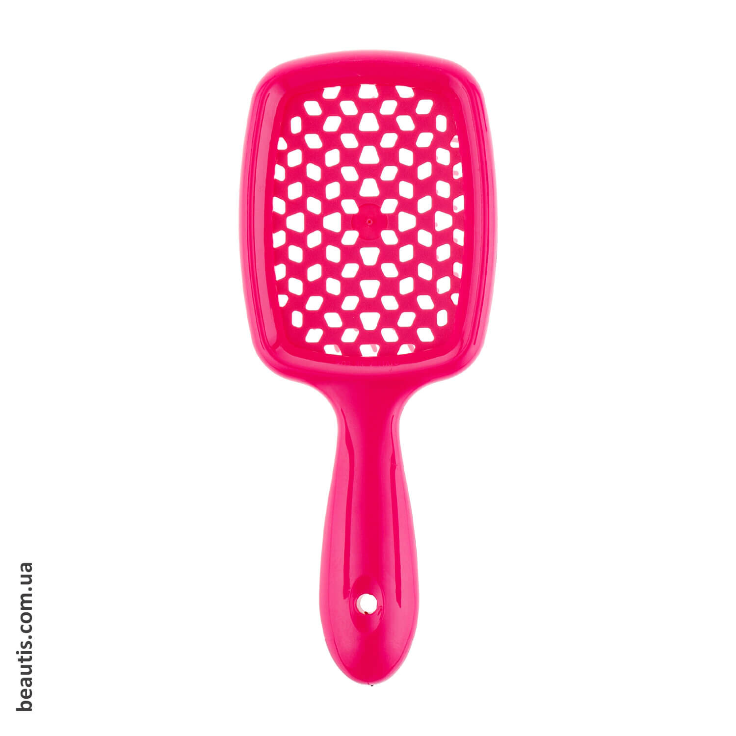 Маленький гребінець рожевий неон Janeke Superbrush Small Pink Neon 