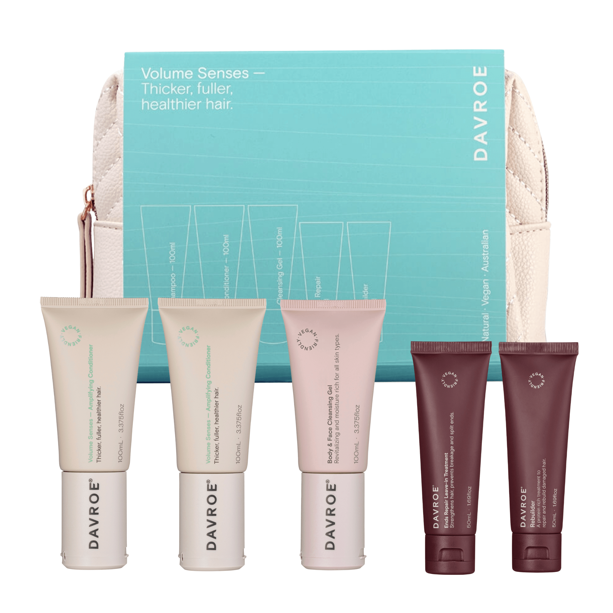 Davroe Рождественский тревел набор для объема волос