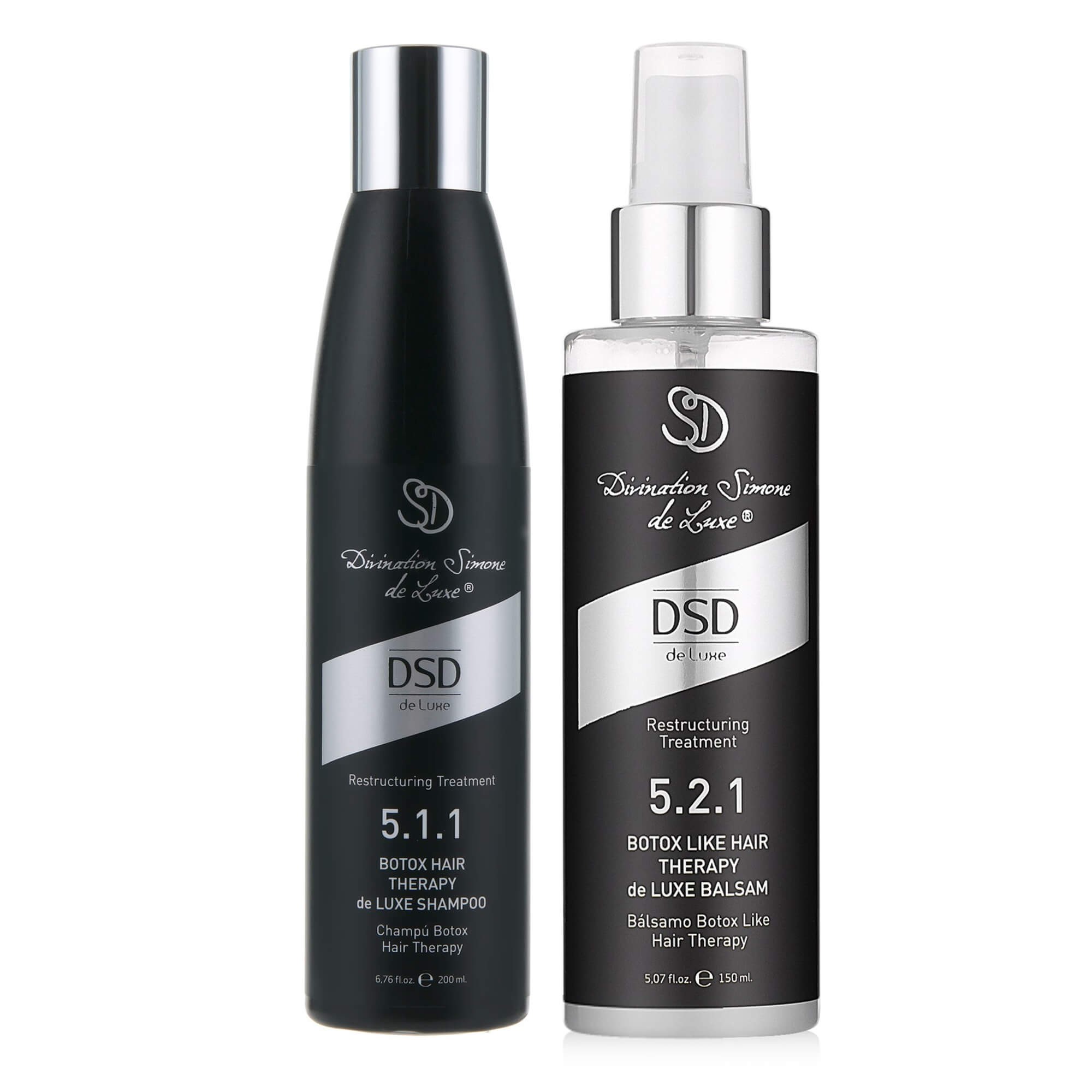 DSD De Luxe Botox Like Duo - Набор Восстанавливающее Дуо