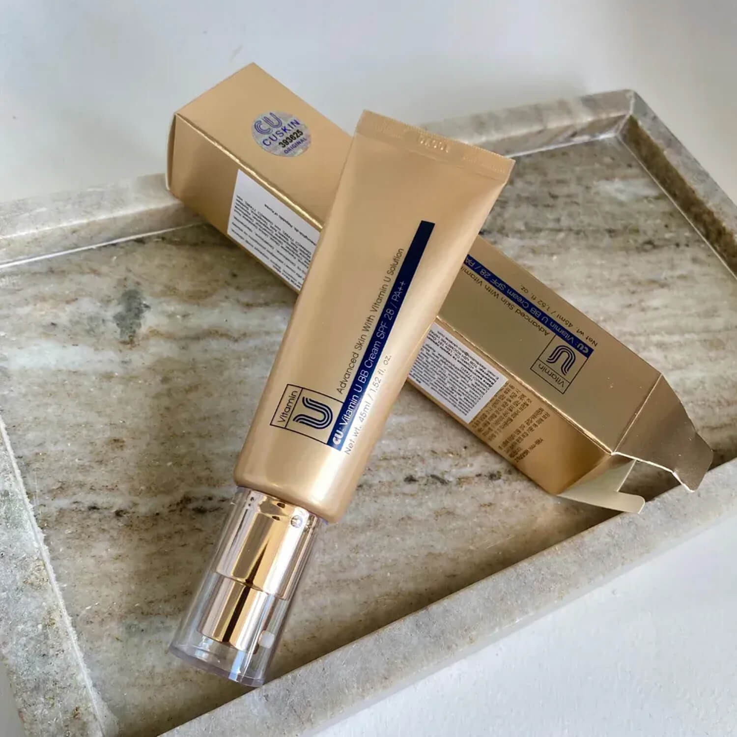 ВВ-крем тройного действия CU SKIN Vitamin U BB Cream SPF 28 PA++
