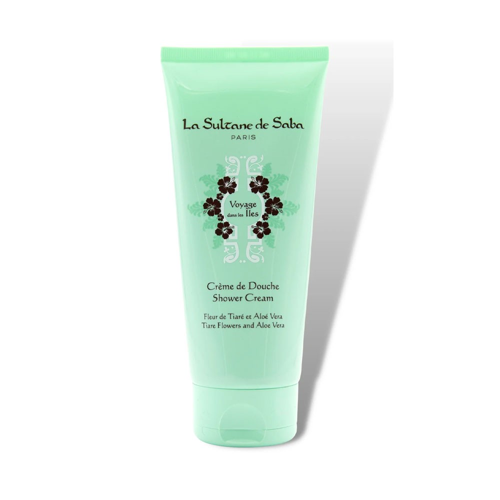 Крем-гель для душу Тіаре та Алое вера La Sultane De Saba Shower Cream Tiare Flowers And Aloe Vera