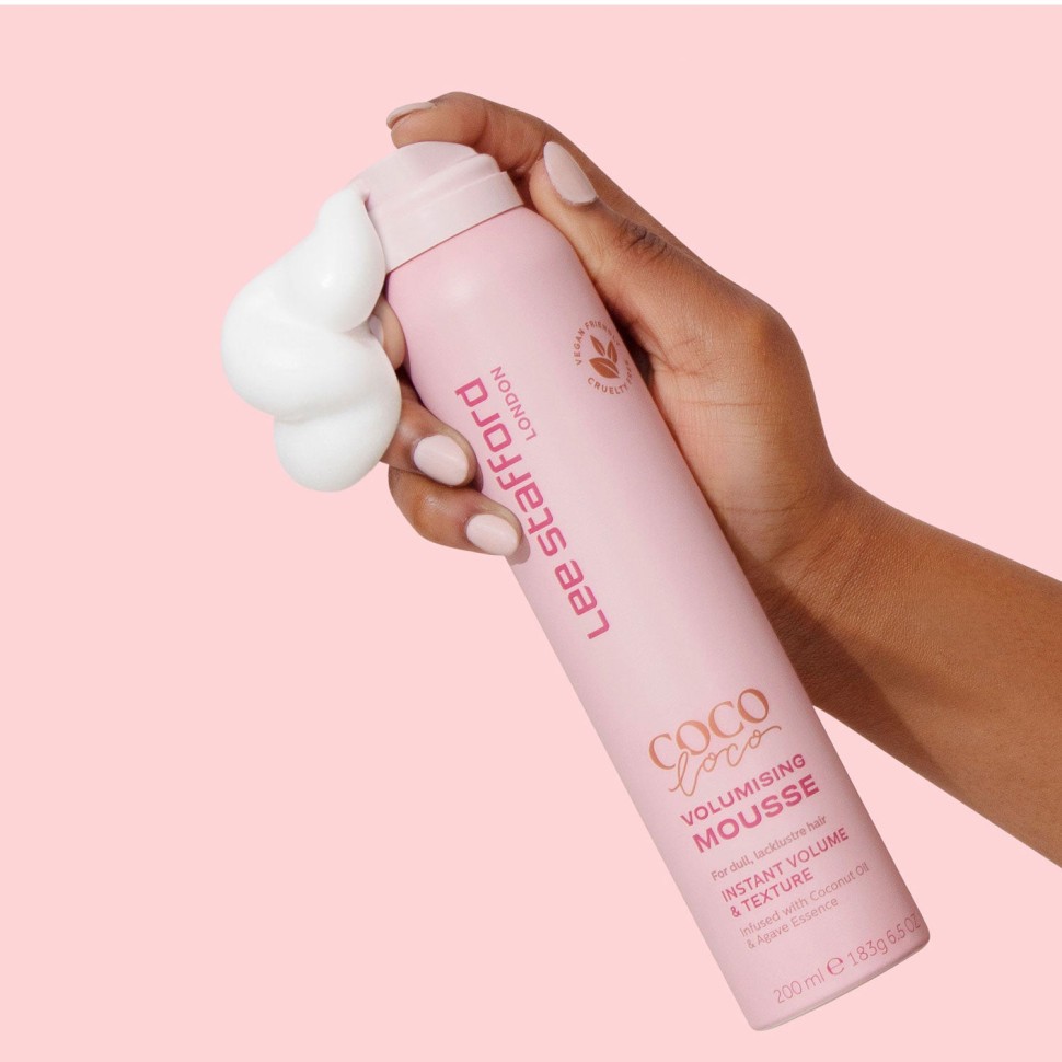 Мусс для волос Lee Stafford Coco Loco With Agave Mousse