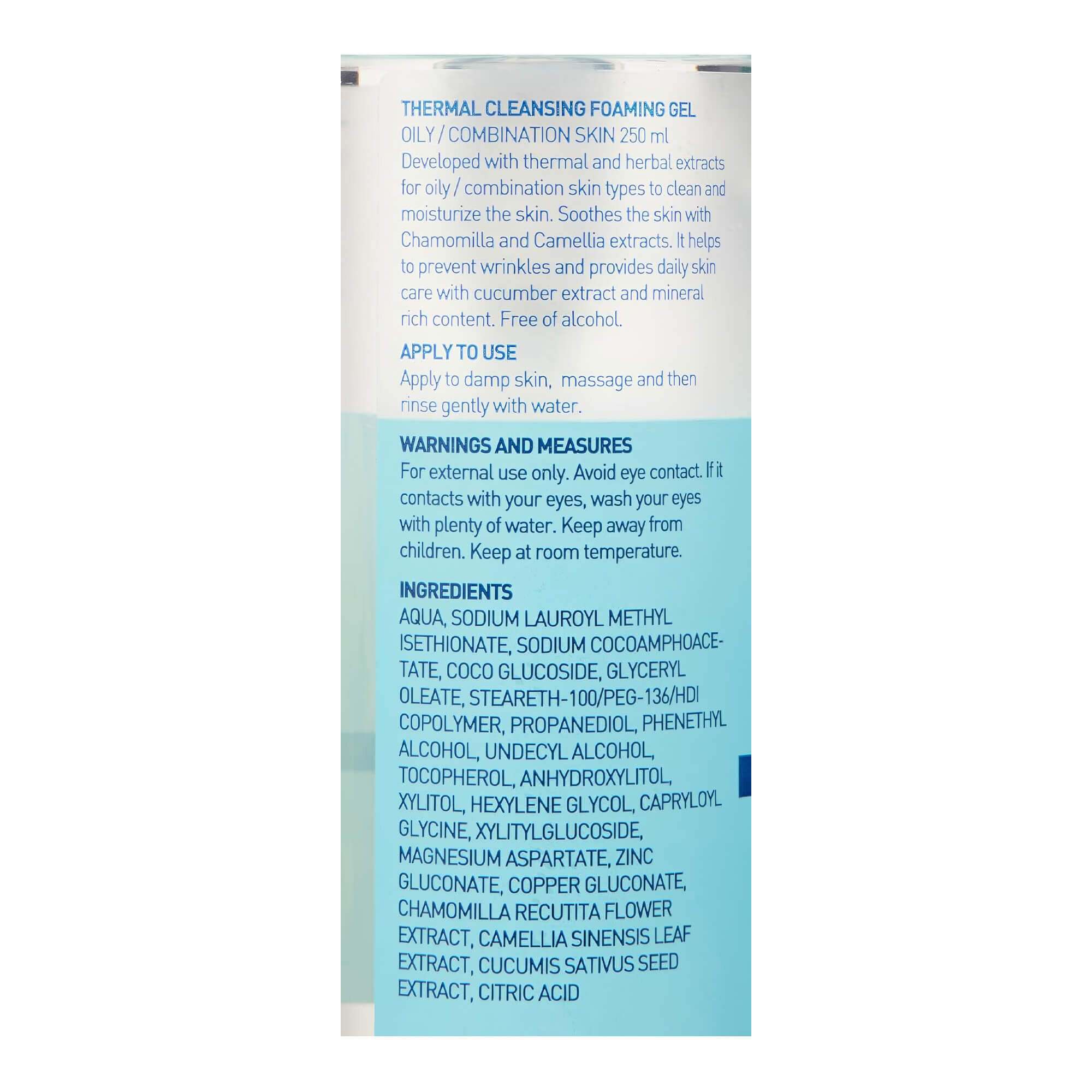 Celenes Thermal Cleansing Foaming Gel цена