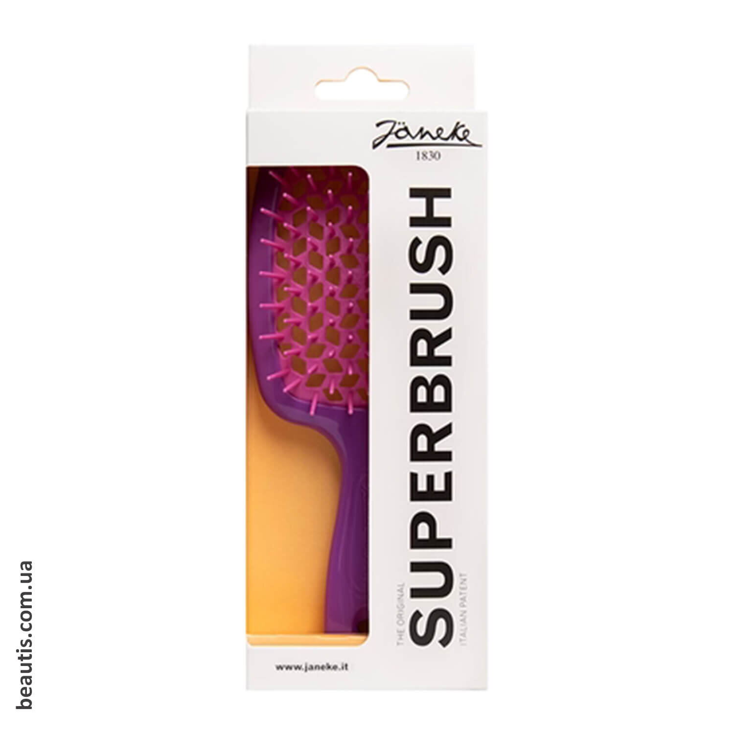Гребінець фіолетовий Janeke Superbrush Standart Violet 