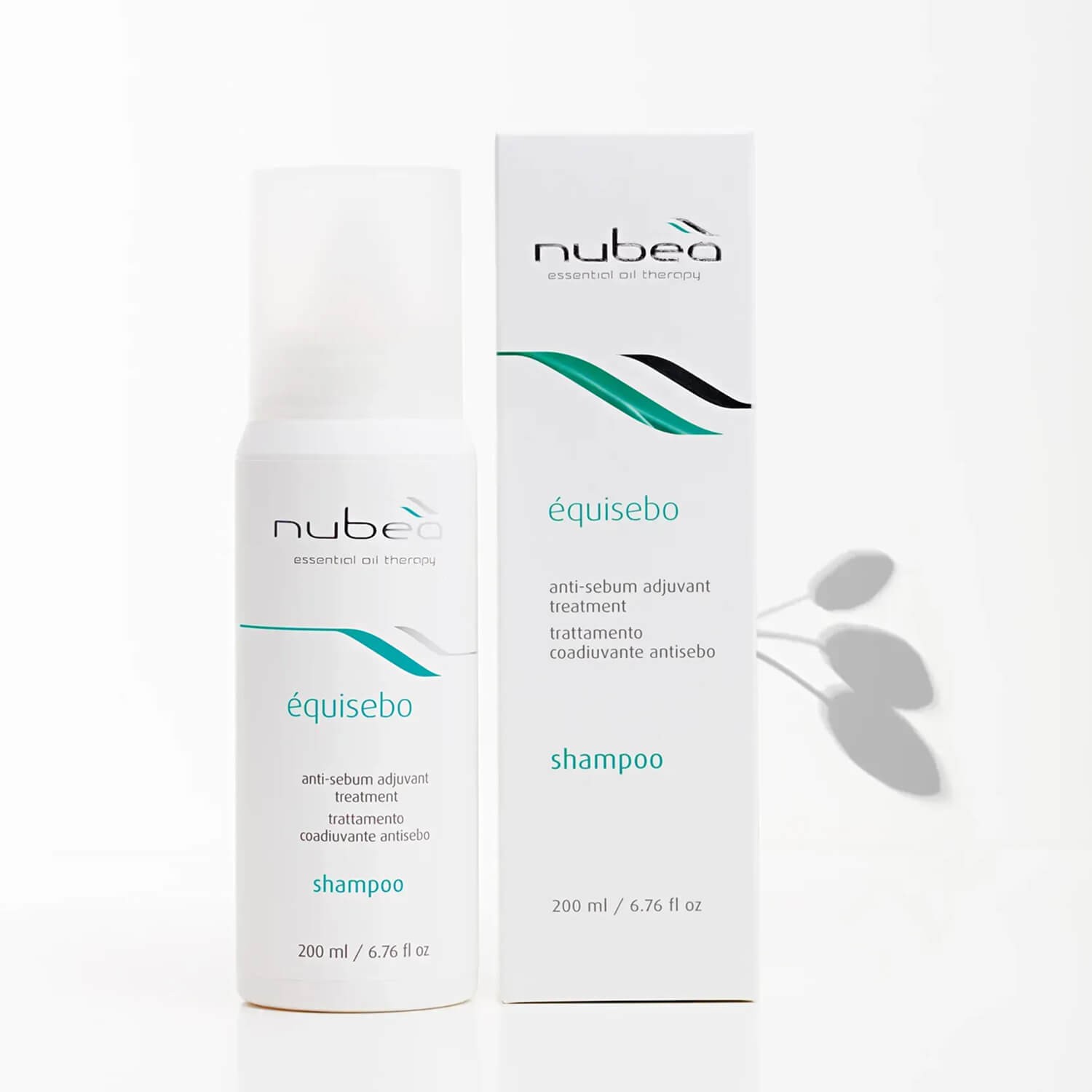 Себорегулирующий шампунь для жирной кожи головы Nubea Équisebo Anti-sebum Adjuvant Shampoo
