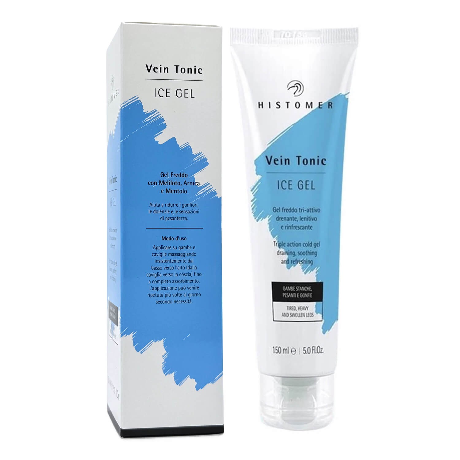Гель венотонік Histomer Body Massage Ice Gel Vein Tonic