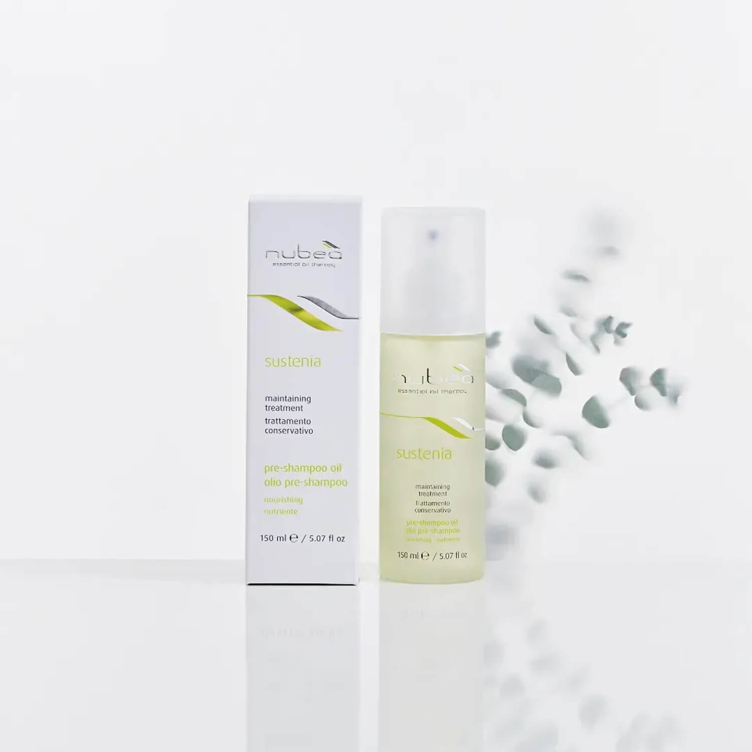 Питательное масло, пре-шампунь Nubea Sustenia Pre-Shampoo Nourishing Oil