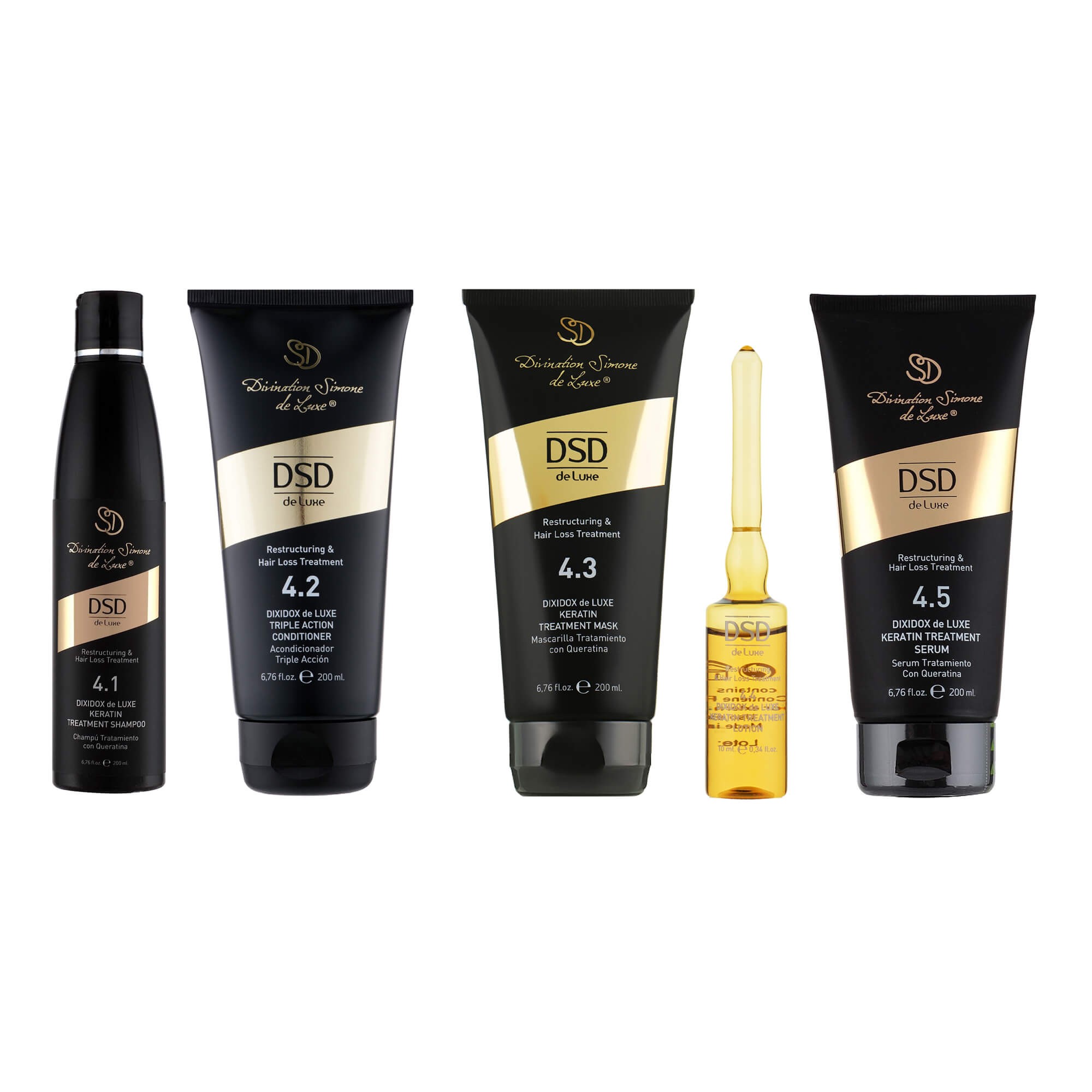 DSD de Luxe Набор Восстановление и снижение выпадения волос