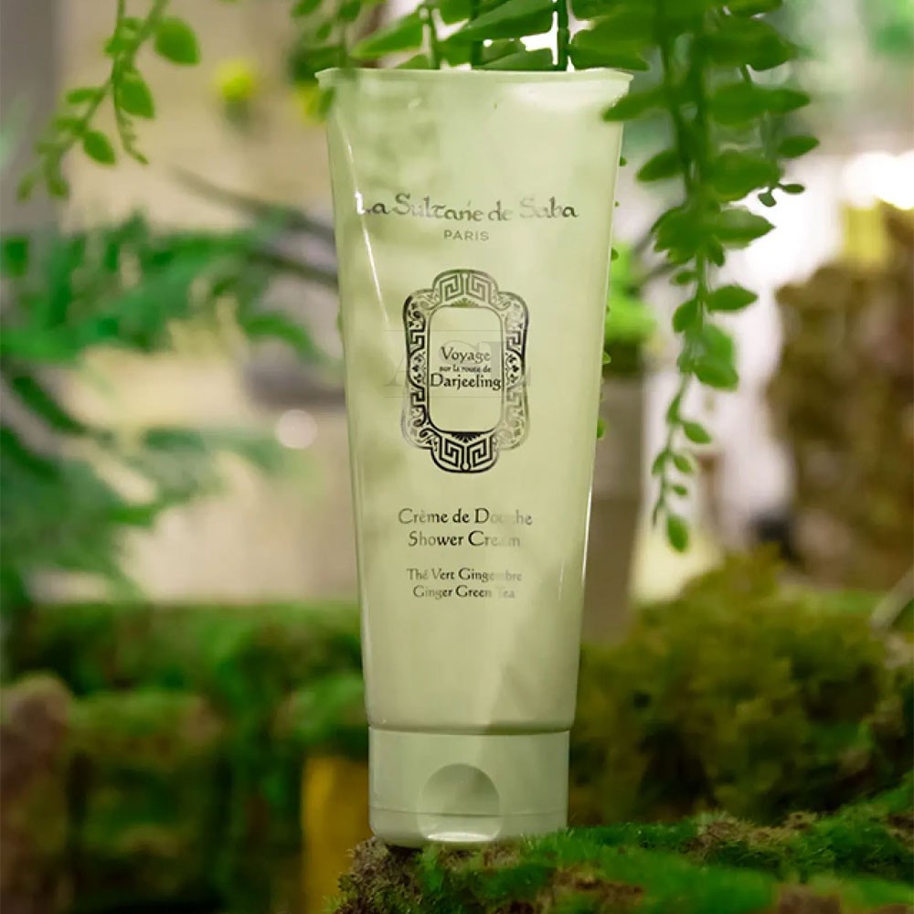 Крем-гель для душу Зелений чай з імбиром La Sultane De Saba Shower Gel The Vert Gingembre