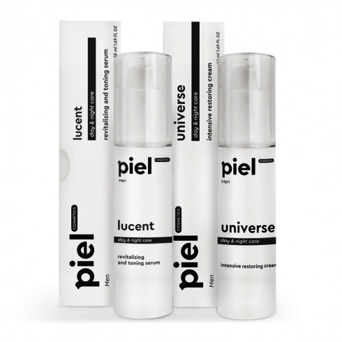 Комплекс: Догляд і захист для тьмяної шкіри Piel Cosmetics Men's Set 4