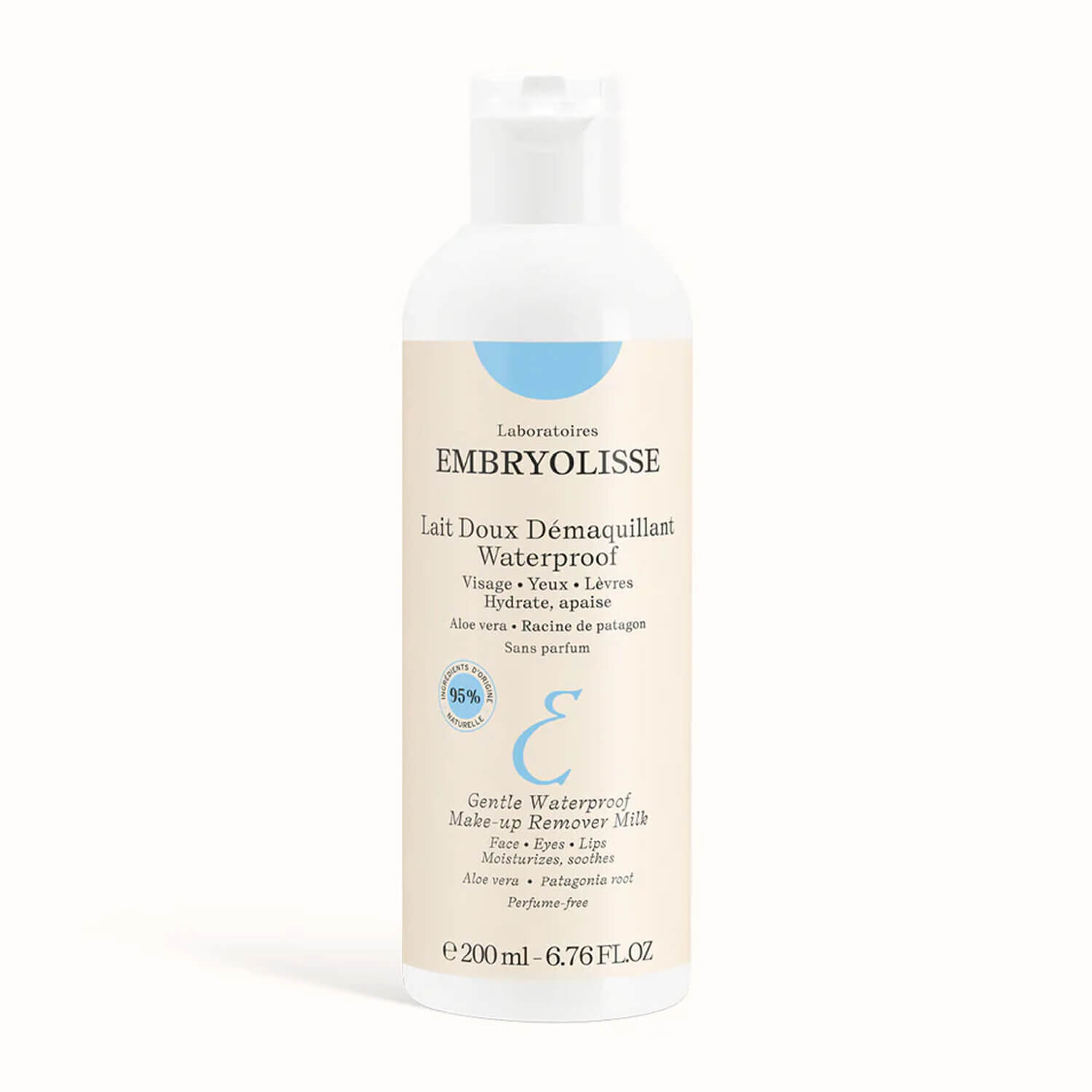 Embryolisse Gentle WP Make Up Remover Milk - Ніжне молочко для видалення водостійкого макіяжу 4 в 1