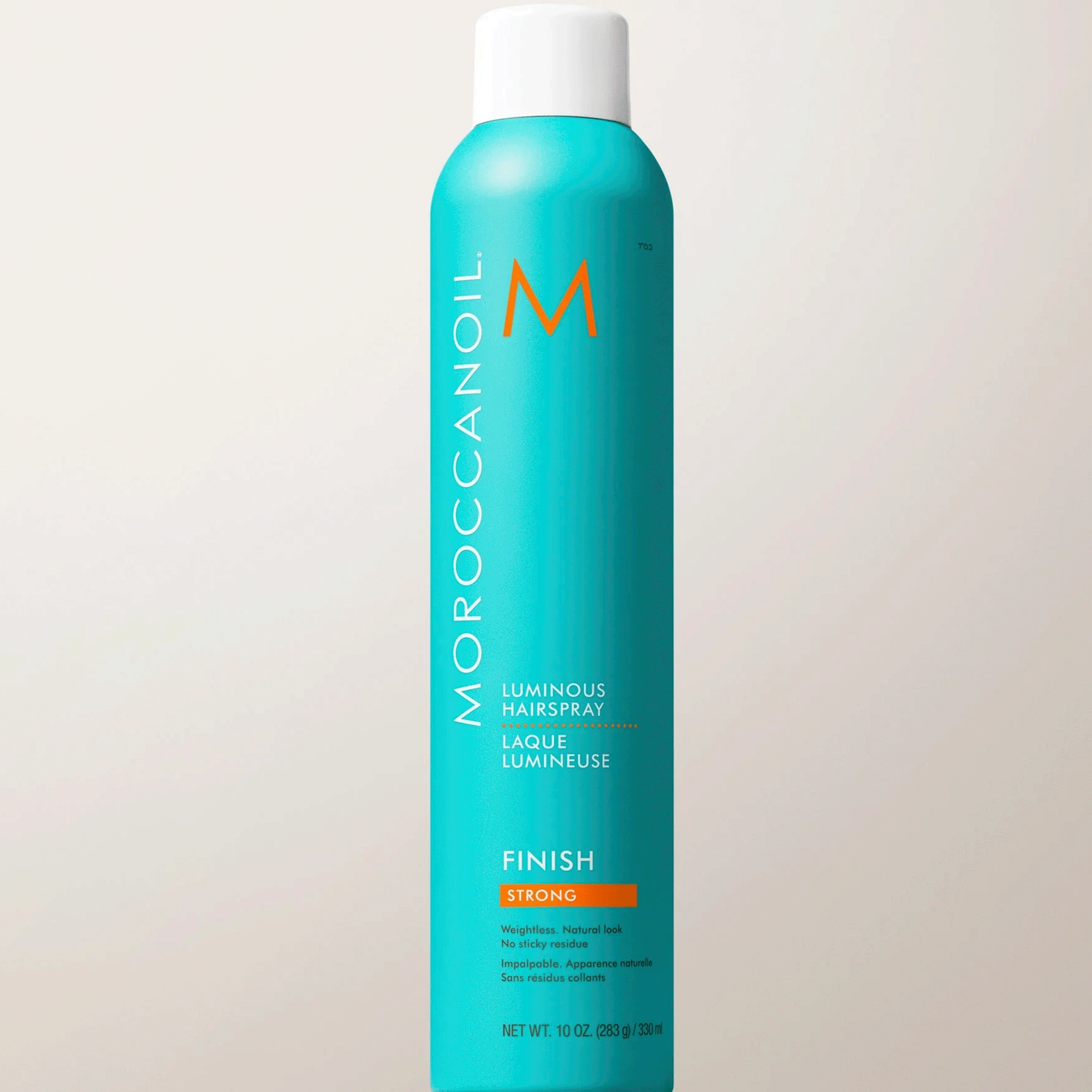 Сяючий лак для волосся сильної фіксації Moroccanoil Luminous Hairspray Strong Finish