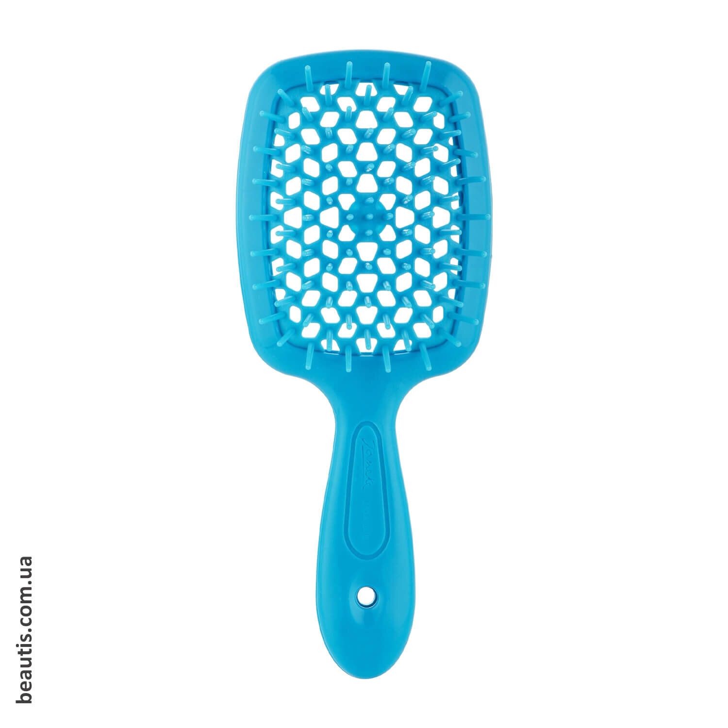 Расческа синяя Janeke Superbrush Standart Blue
