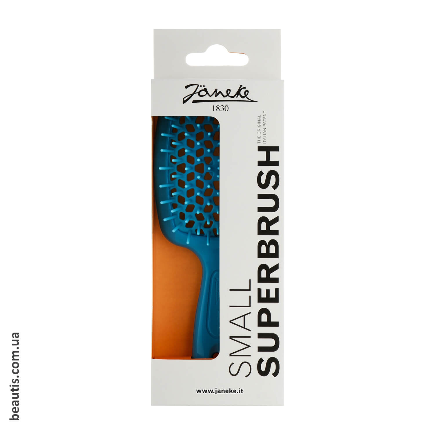 Расческа синяя Janeke Superbrush Standart Blue