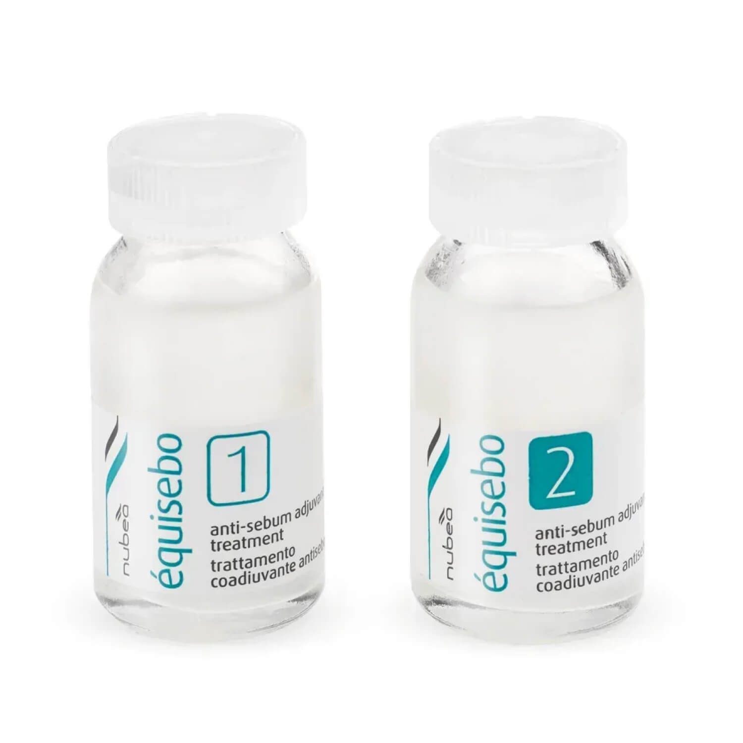 Двухфазная терапия для жирной кожи головы Nubea Equisebo Anti-Sebum Adjuvant Treatment Vial 