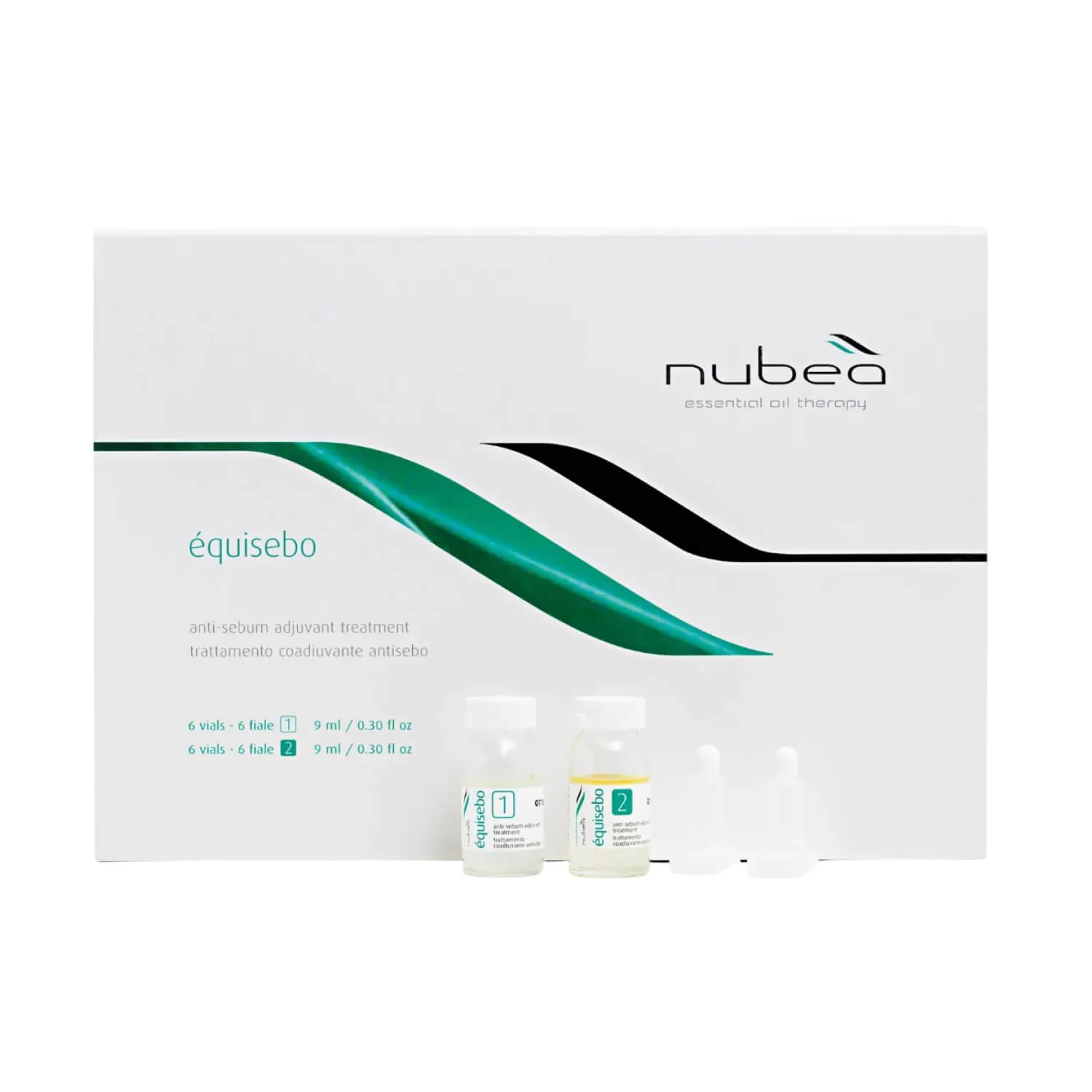 Nubea Двухфазная терапия для жирной кожи головы