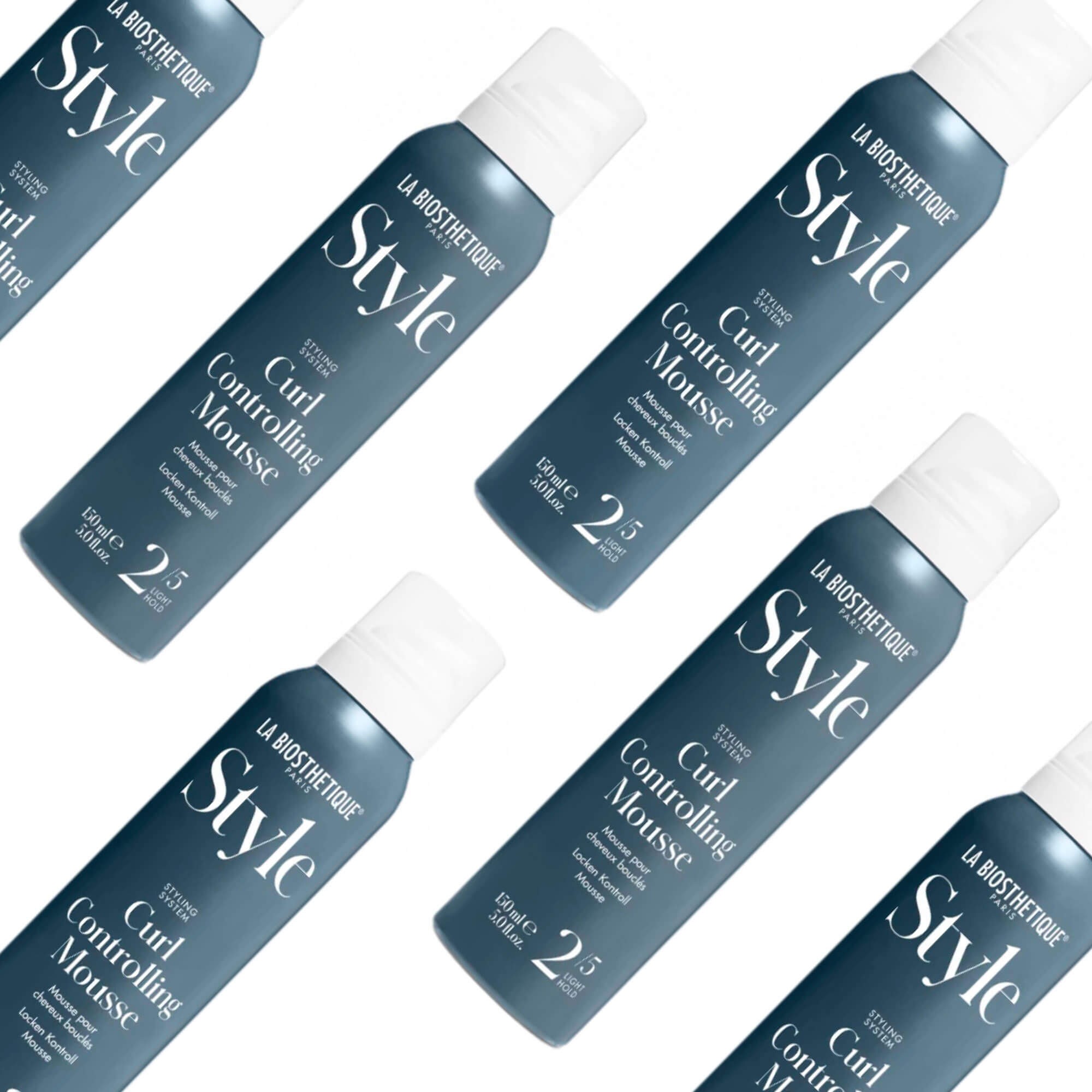 Мусс для волос с легкой степенью фиксации La Biosthetique Curl Controlling Mousse