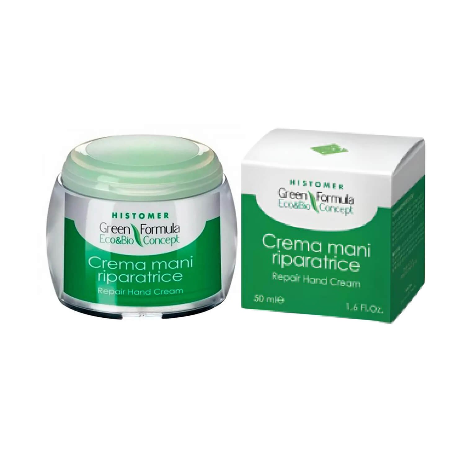 Восстанавливающий крем-бальзам для рук Histomer Hand Repair Cream Green Formula