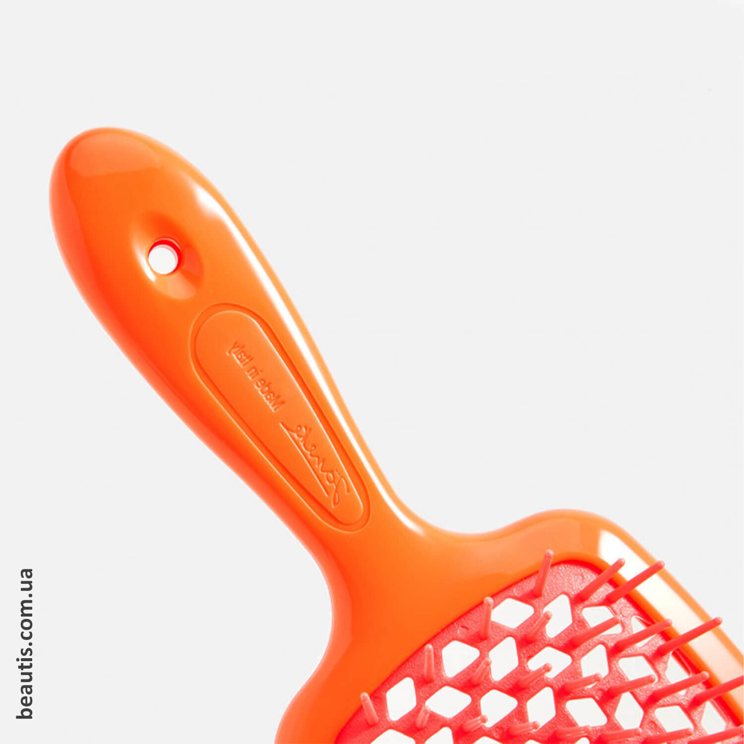 Расческа Janeke Superbrush SMALL Orange Neon (оранжевый неон)