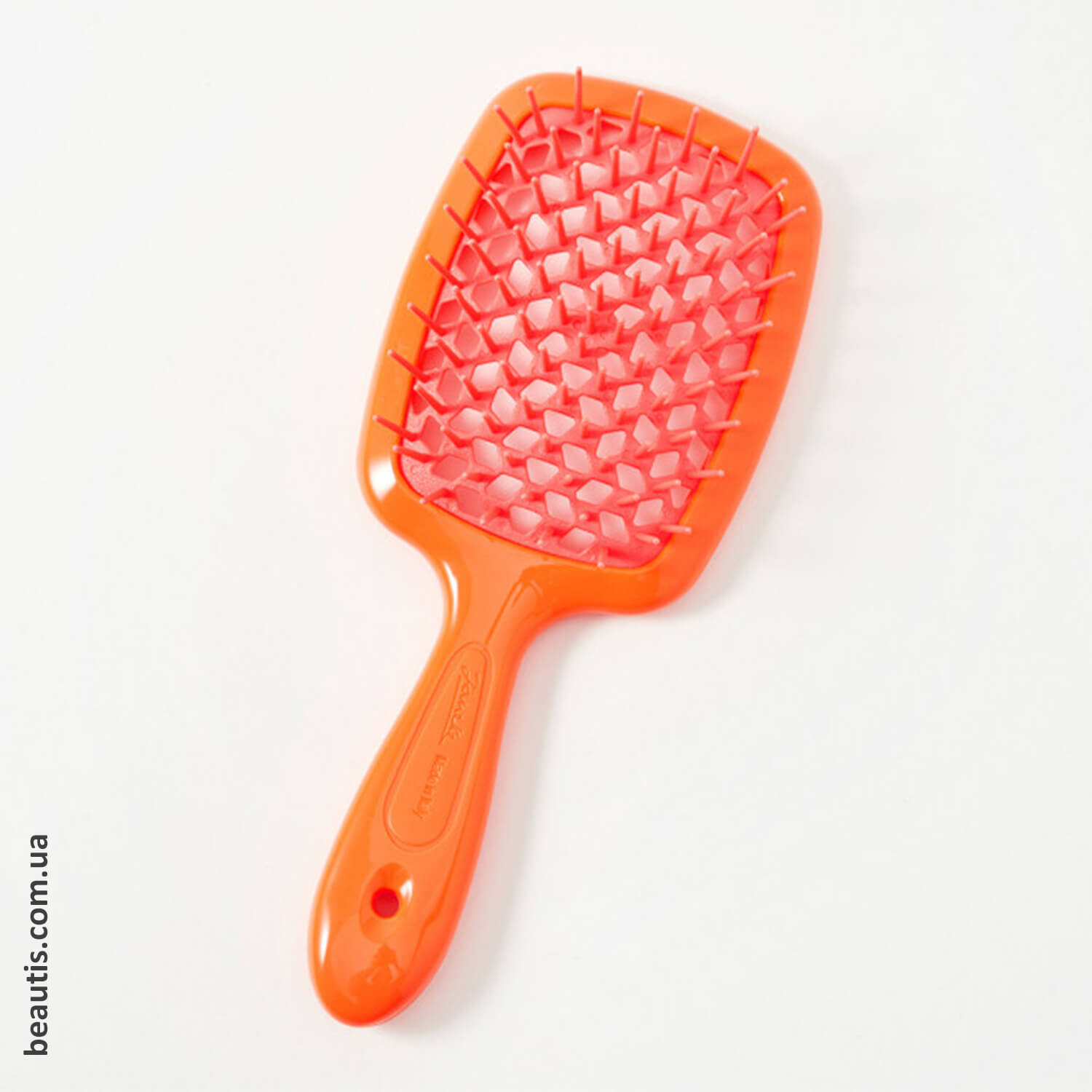 Расческа Janeke Superbrush SMALL Orange Neon (оранжевый неон)