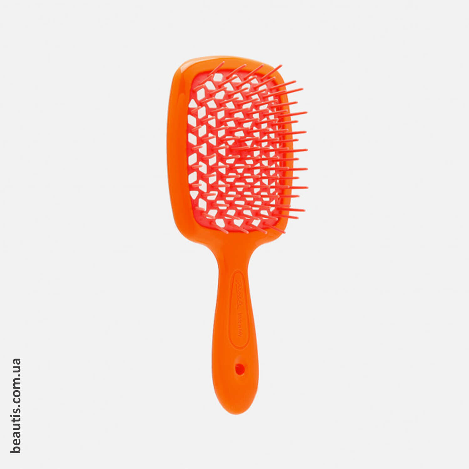 Расческа Janeke Superbrush SMALL Orange Neon (оранжевый неон)