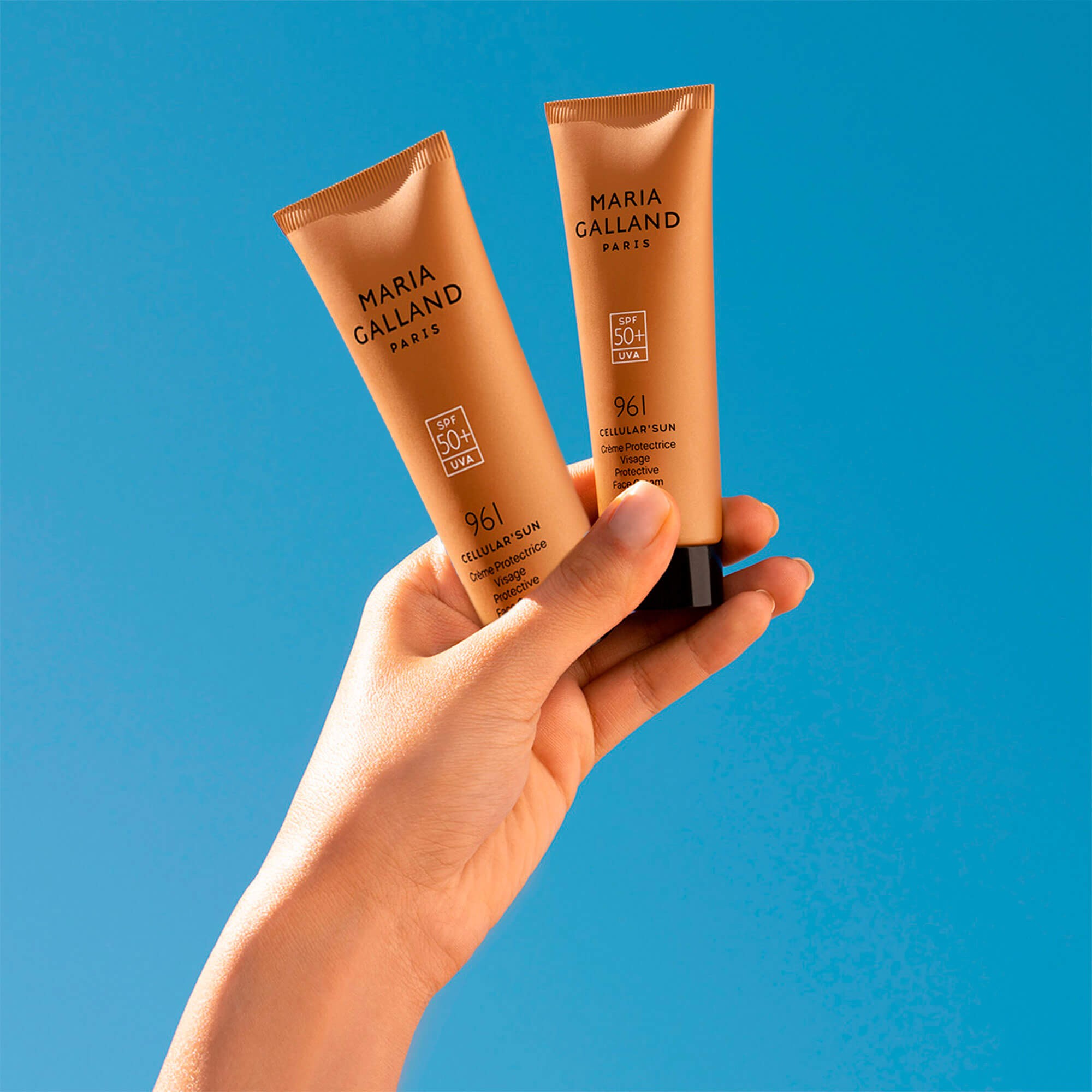 Сонцезахисний крем для обличчя Maria Galland 961 Cellular'Sun Protective Face Cream SPF 50+