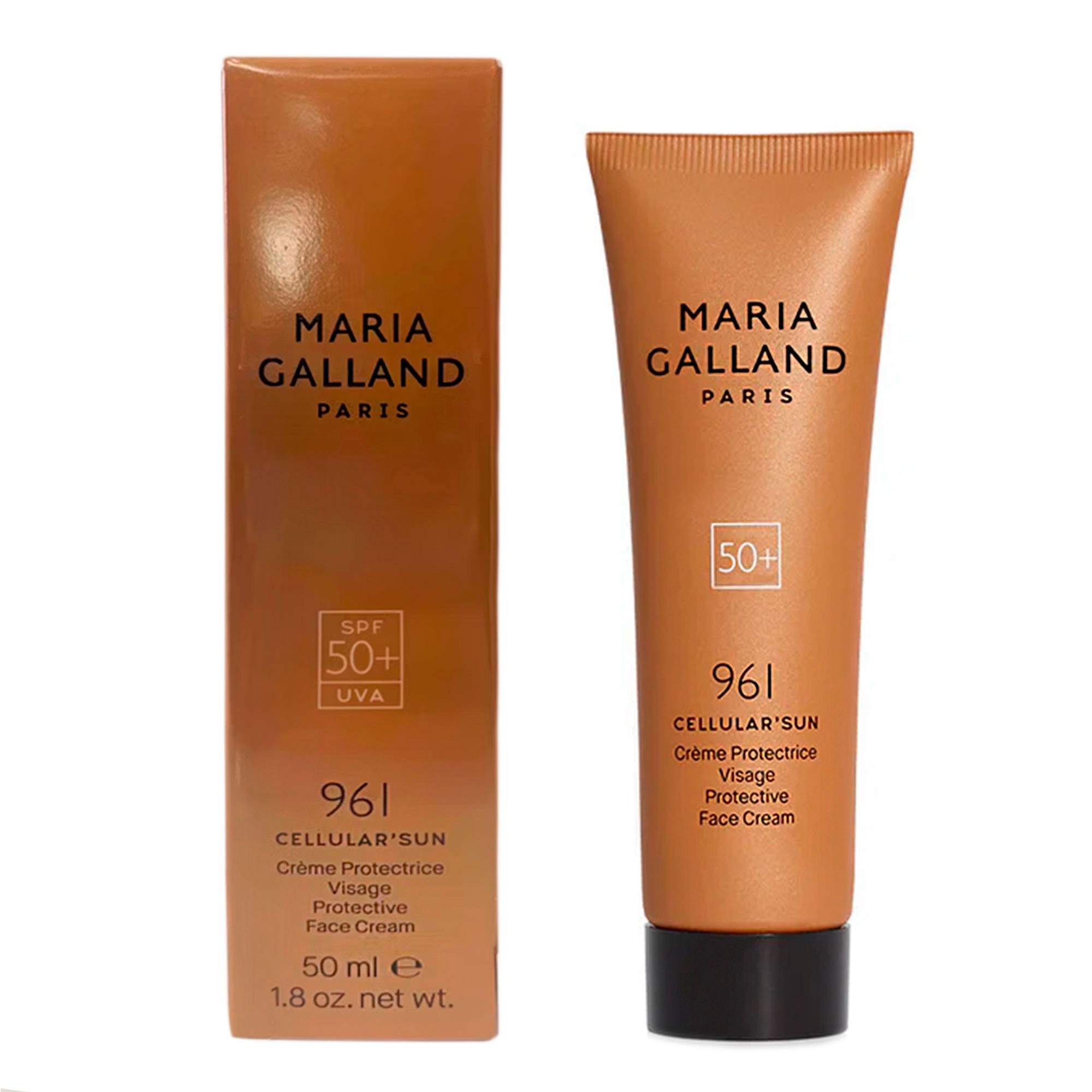 Сонцезахисний крем для обличчя Maria Galland 961 Cellular'Sun Protective Face Cream SPF 50+