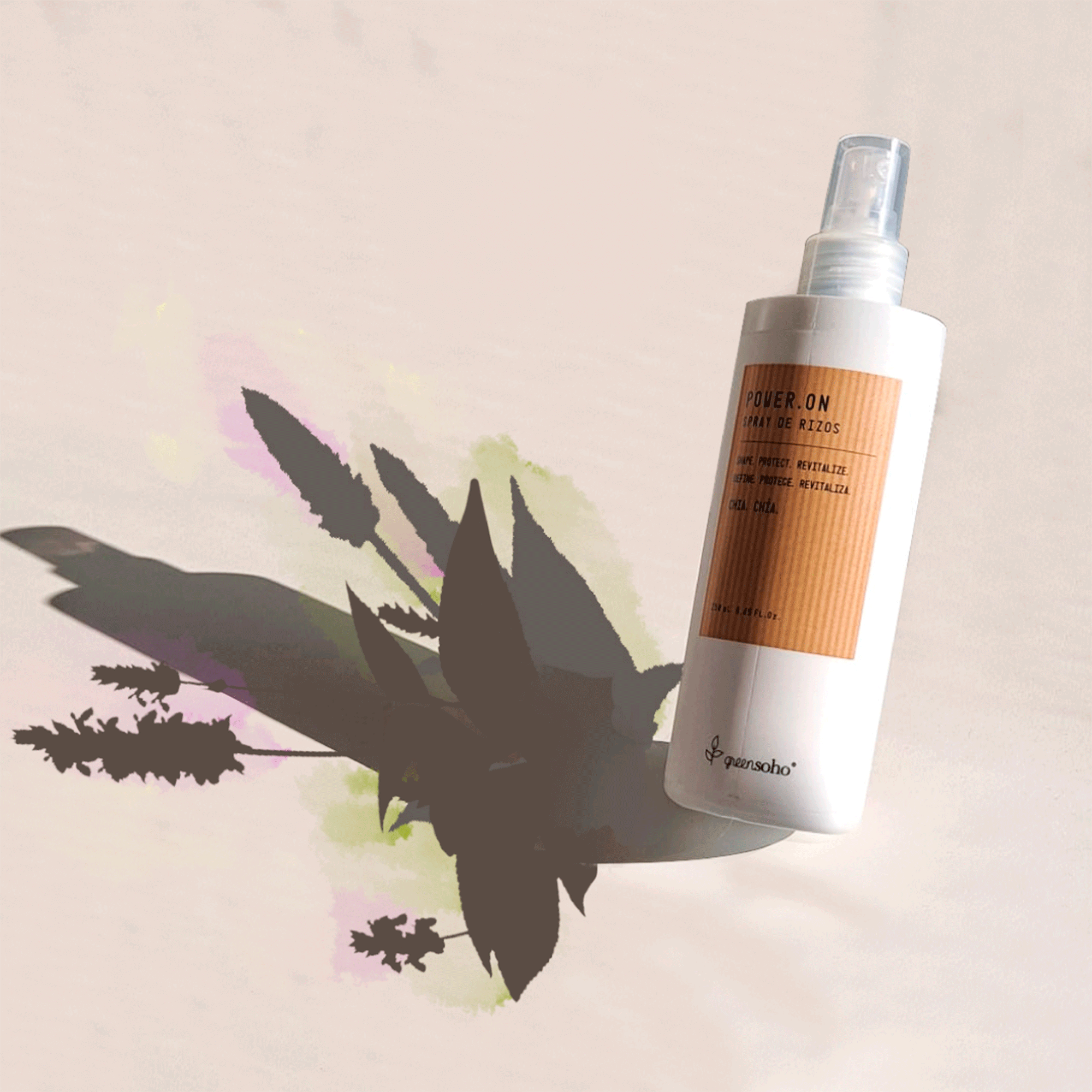 Спрей-активатор для локонов Greensoho Power.On