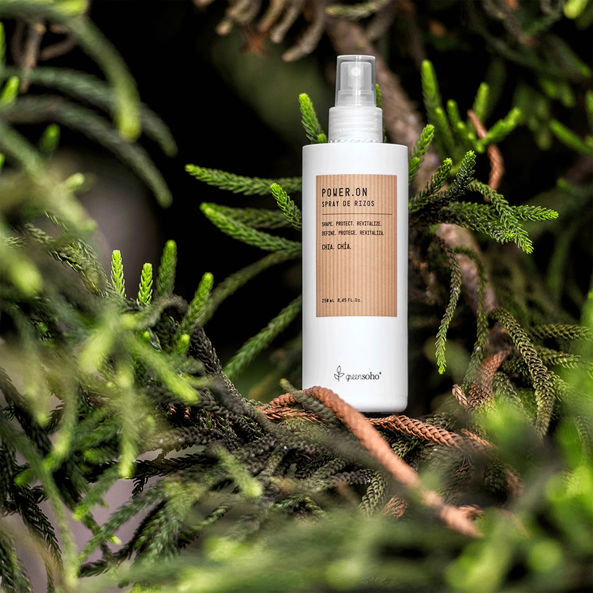 Спрей-активатор для локонов Greensoho Power.On